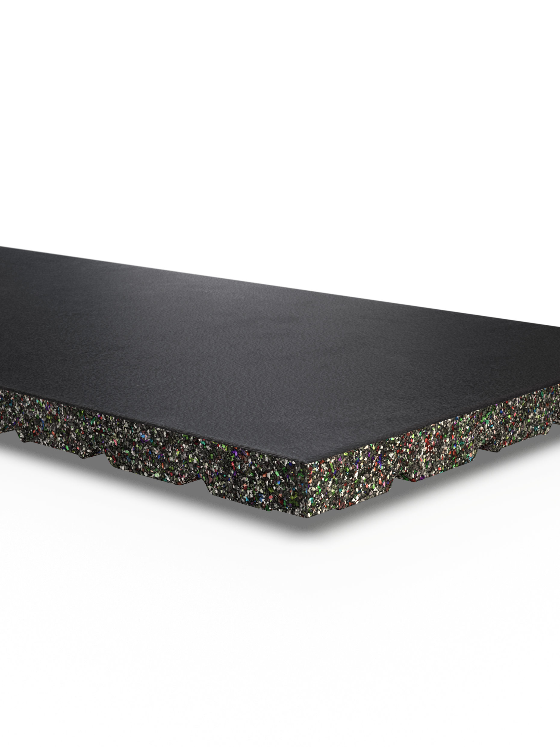 DropProtect 40mm Sample – stoßdämpfende Bodenmatte für Gewichtheben 