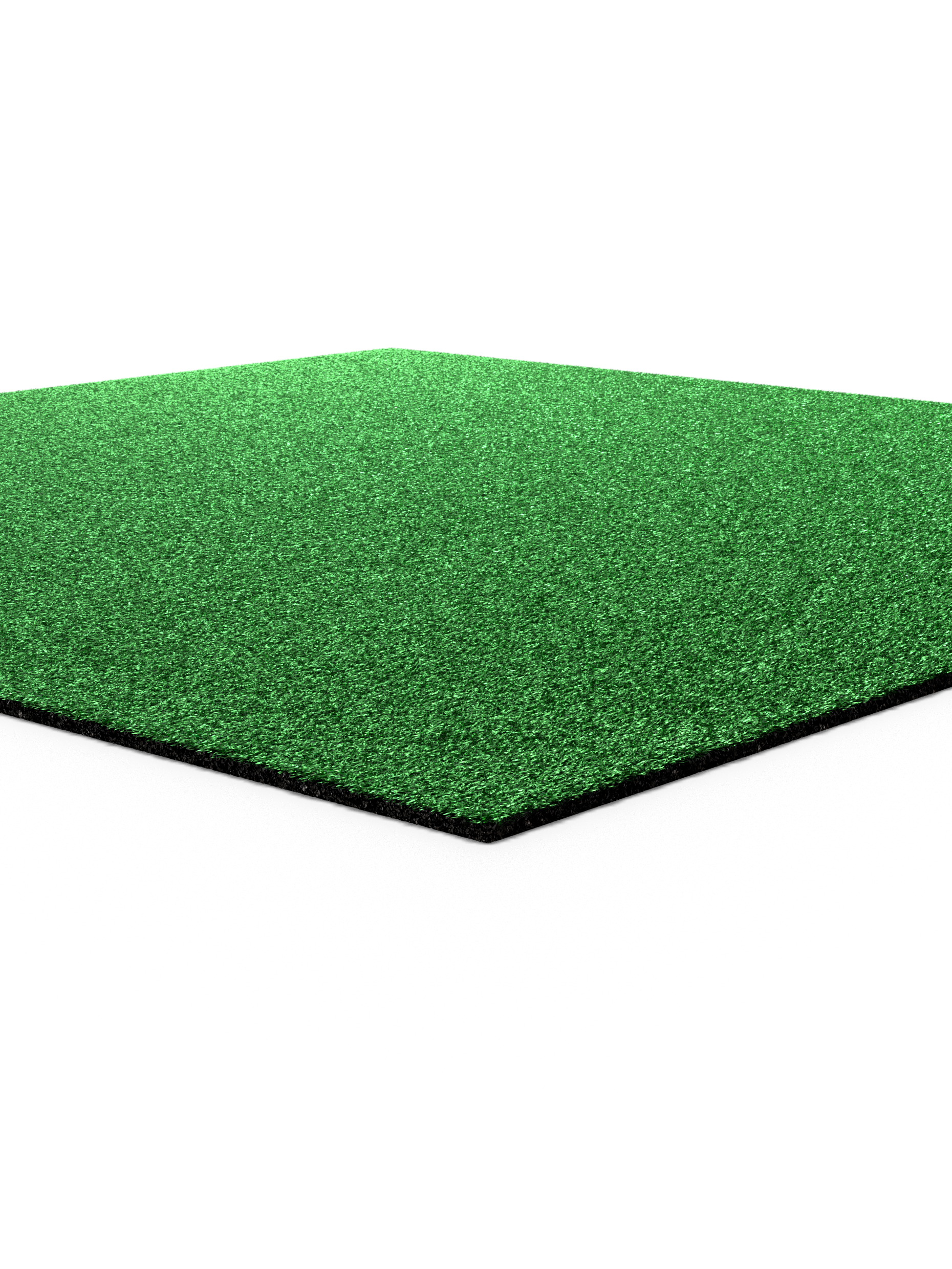 GreenProtect 10mm Sample – Rasenoptik Gummimatte für Outdoor Fitnessbereich