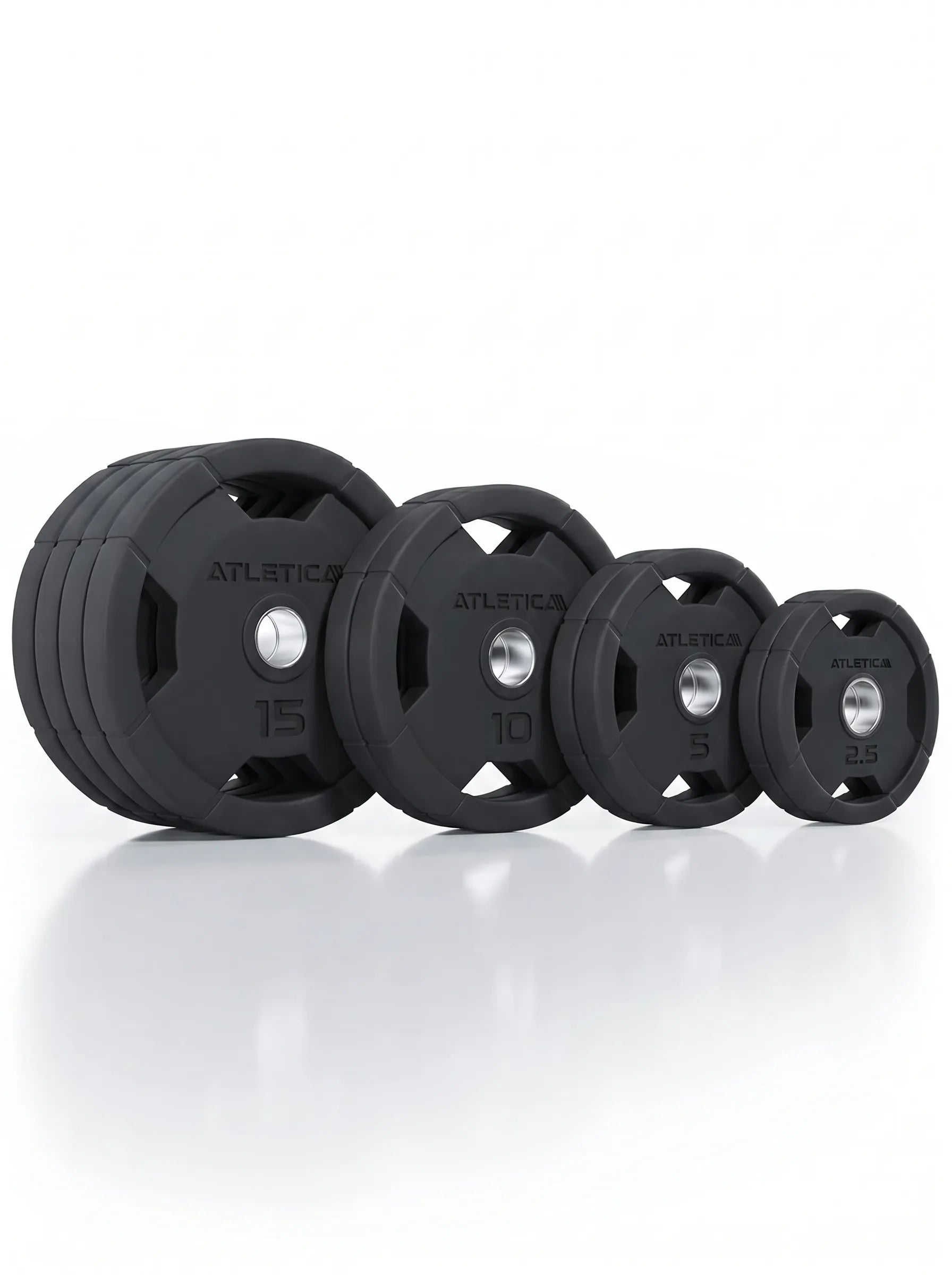 4H Gripper Plates SET | 95kg | Gummierte Hantelscheiben