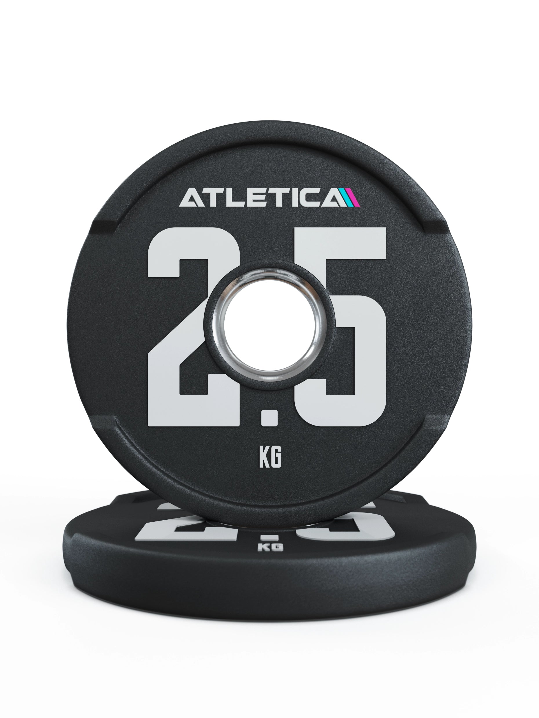 Gewichte: 2H Gripper Plates Pro | Paar | 50mm Cast Polyurethan-Ummantelung 〡 langlebig 〡 Gewichtstoleranz 1 % 〡 Edelstahlring | 2x2.5kg, 2x5kg, 2x10kg, 2x15kg, 2x20kg, 2x25kg

