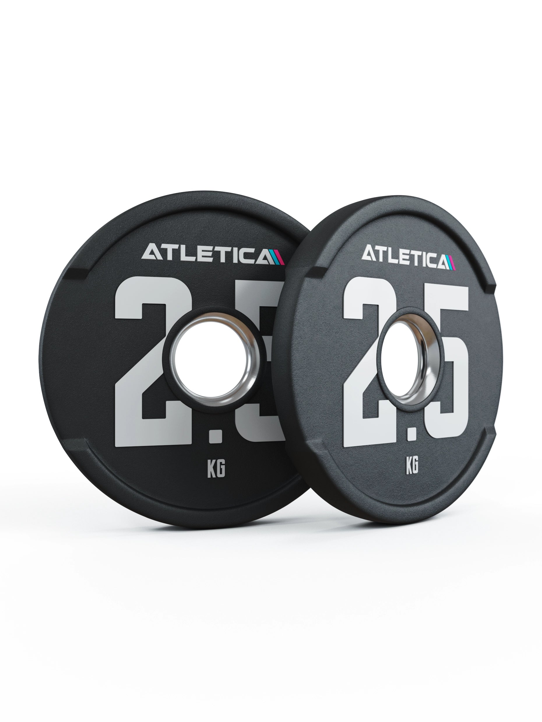 Gewichte: 2H Gripper Plates Pro | Paar | 50mm Cast Polyurethan-Ummantelung 〡 langlebig 〡 Gewichtstoleranz 1 % 〡 Edelstahlring | 2x2.5kg, 2x5kg, 2x10kg, 2x15kg, 2x20kg, 2x25kg