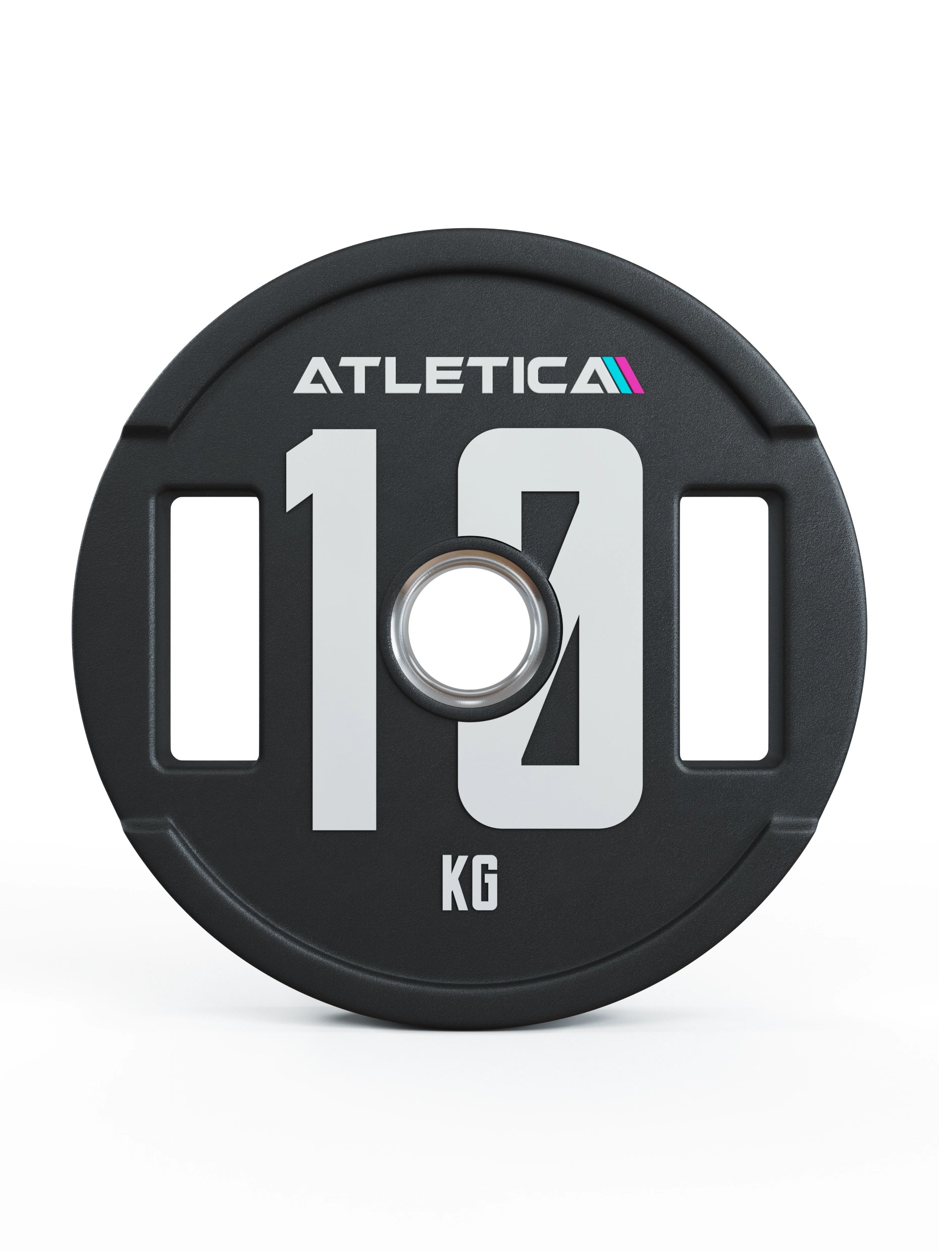 Gewichte: 2H Gripper Plates Pro | Paar | 50mm Cast Polyurethan-Ummantelung 〡 langlebig 〡 Gewichtstoleranz 1 % 〡 Edelstahlring | 2x2.5kg, 2x5kg, 2x10kg, 2x15kg, 2x20kg, 2x25kg

