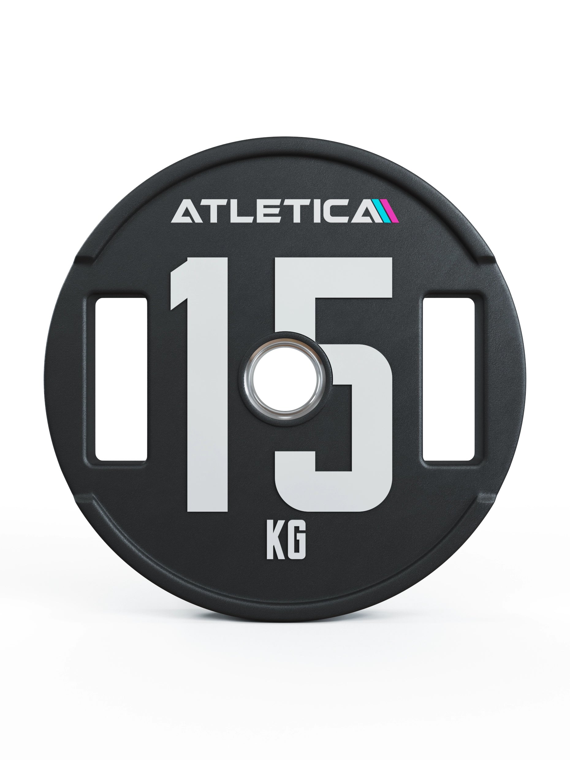 Gewichte: 2H Gripper Plates Pro | Paar | 50mm Cast Polyurethan-Ummantelung 〡 langlebig 〡 Gewichtstoleranz 1 % 〡 Edelstahlring | 2x2.5kg, 2x5kg, 2x10kg, 2x15kg, 2x20kg, 2x25kg