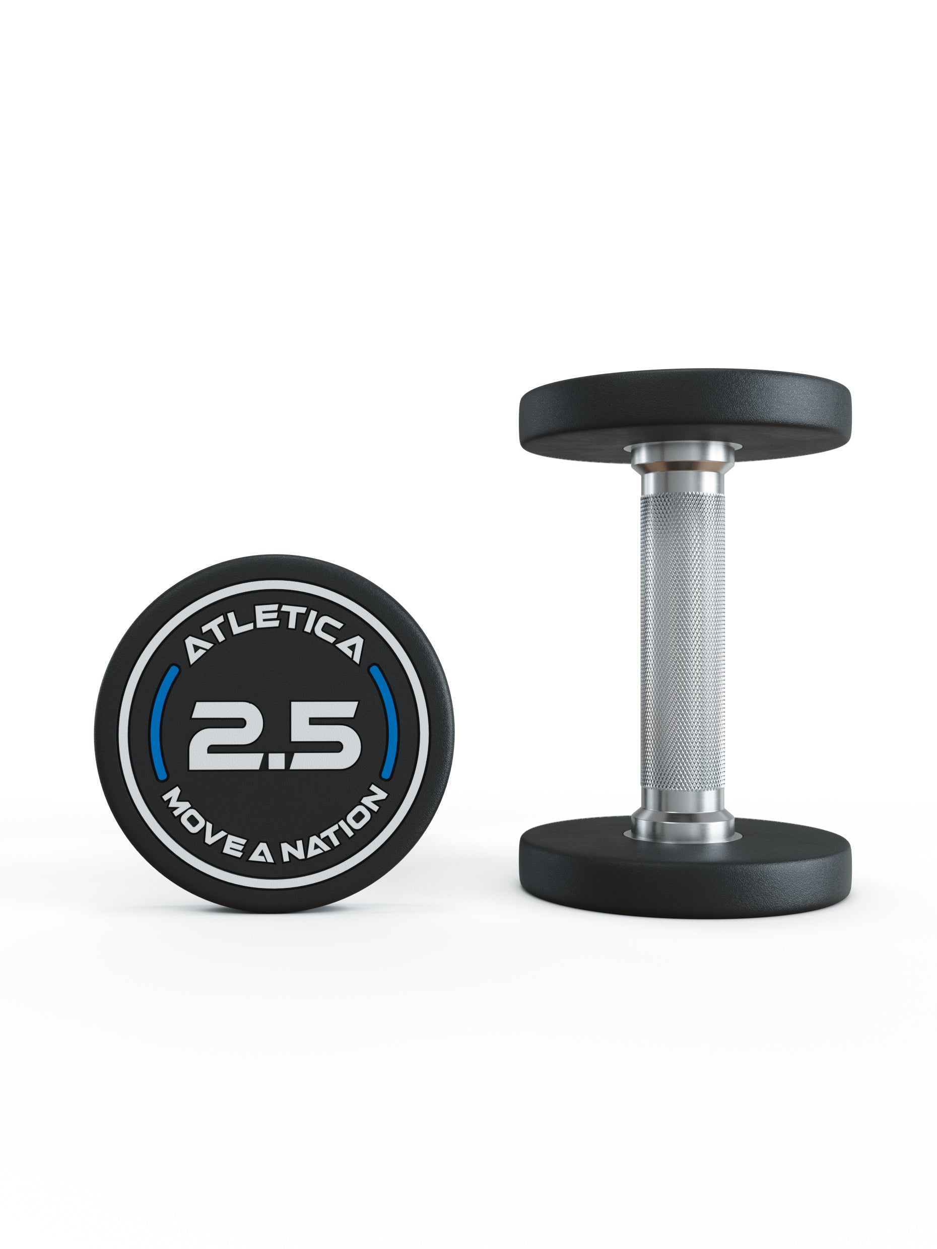 ATLETICA Rundhanteln PRO Set 4 | All-In Low: 2.5 kg 