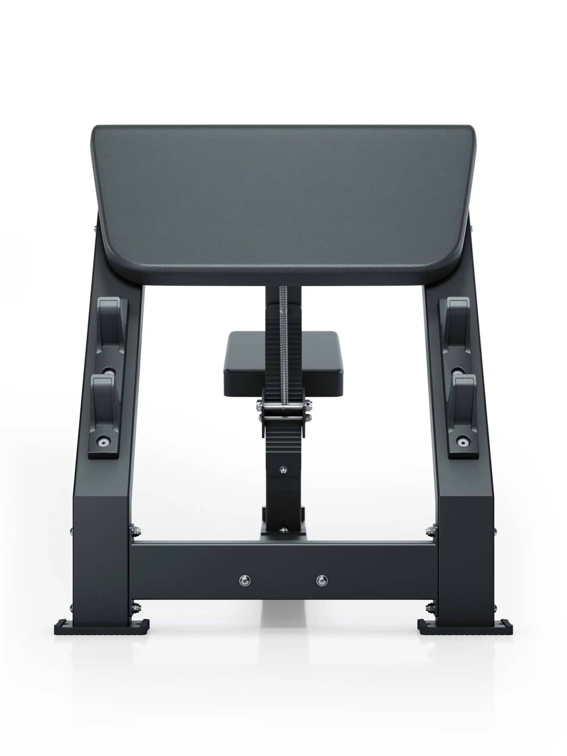 Preacher Curl Bank in Studioqualität | 2.5mm Stahlrahmen | Ergonomische Polster | Isoliertes Bizepstraining I Geführter Bewegungsablauf I Für Scott Curls mit SZ-Hantel