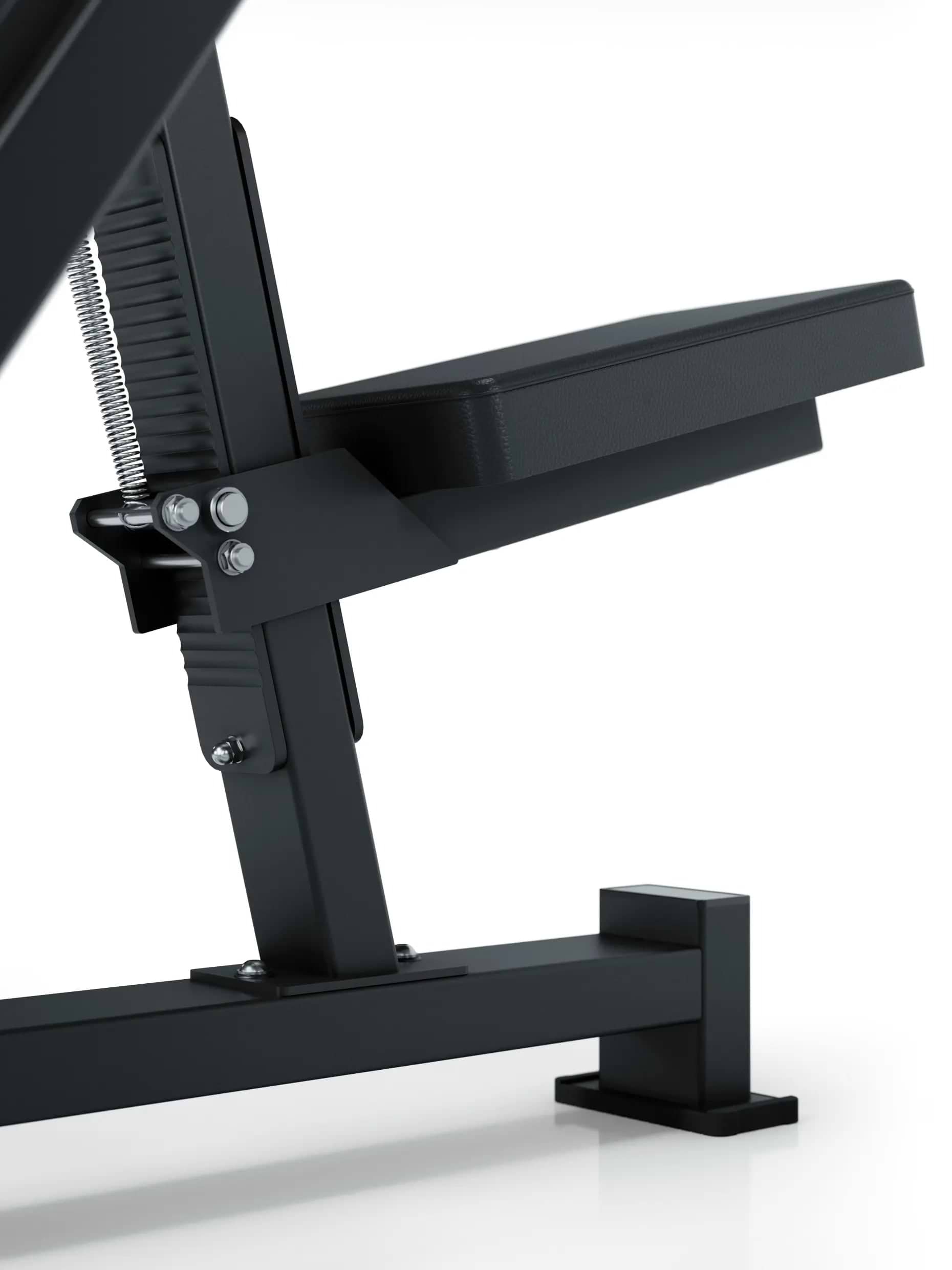 Preacher Curl Bank in Studioqualität | 2.5mm Stahlrahmen | Ergonomische Polster | Isoliertes Bizepstraining I Geführter Bewegungsablauf I Für Scott Curls mit SZ-Hantel