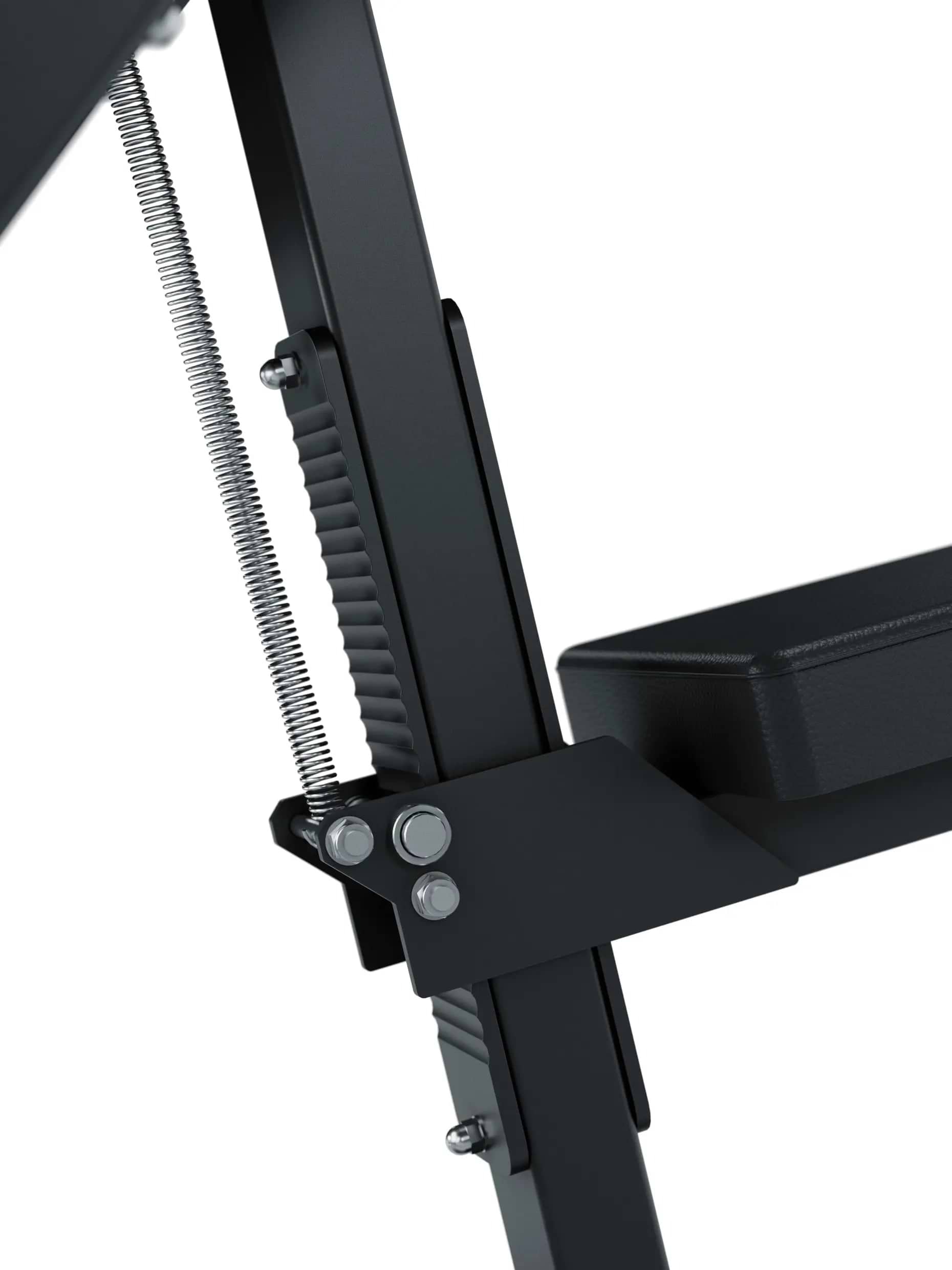 Preacher Curl Bank in Studioqualität | 2.5mm Stahlrahmen | Ergonomische Polster | Isoliertes Bizepstraining I Geführter Bewegungsablauf I Für Scott Curls mit SZ-Hantel