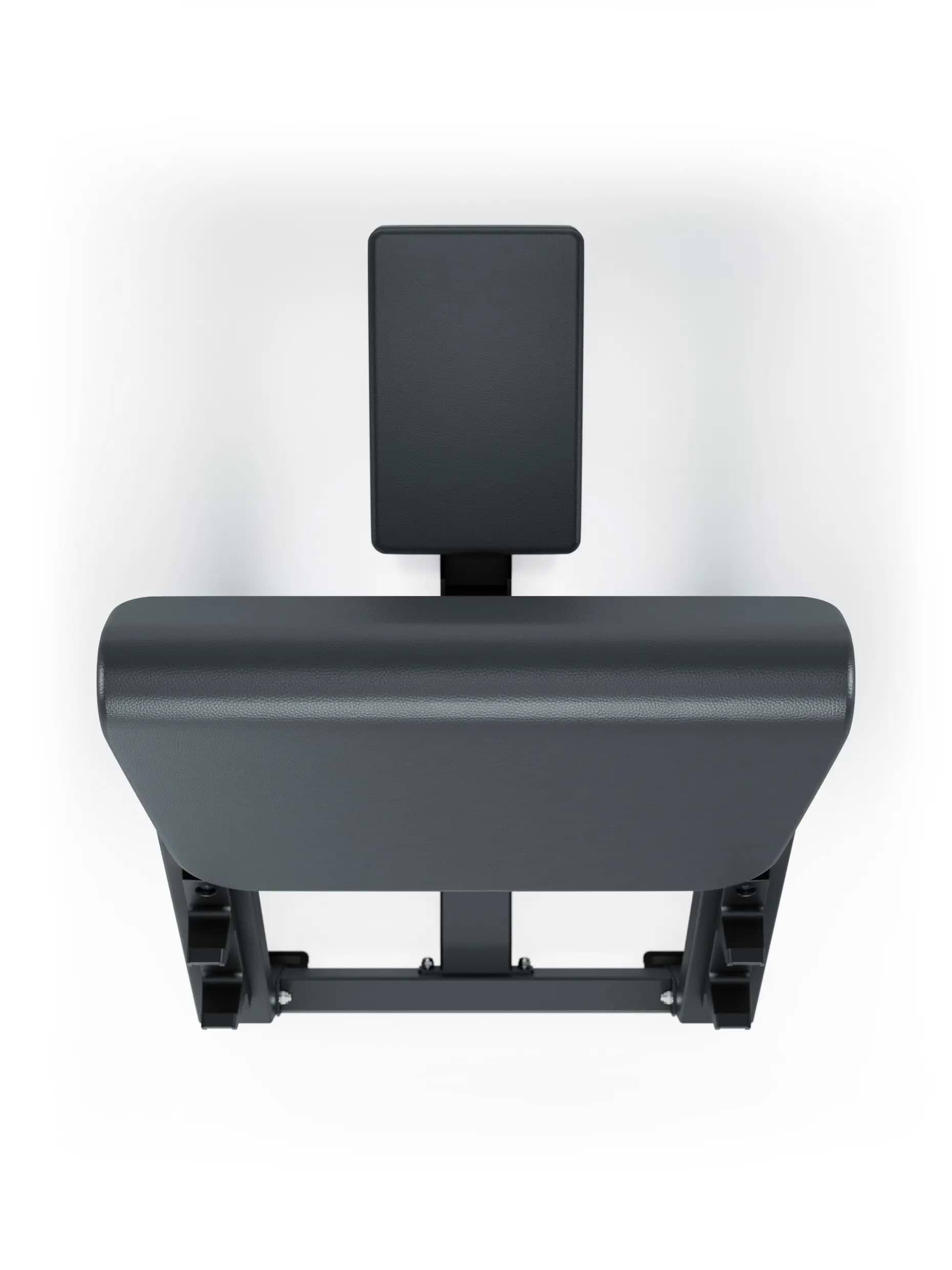 Preacher Curl Bank in Studioqualität | 2.5mm Stahlrahmen | Ergonomische Polster | Isoliertes Bizepstraining I Geführter Bewegungsablauf I Für Scott Curls mit SZ-Hantel