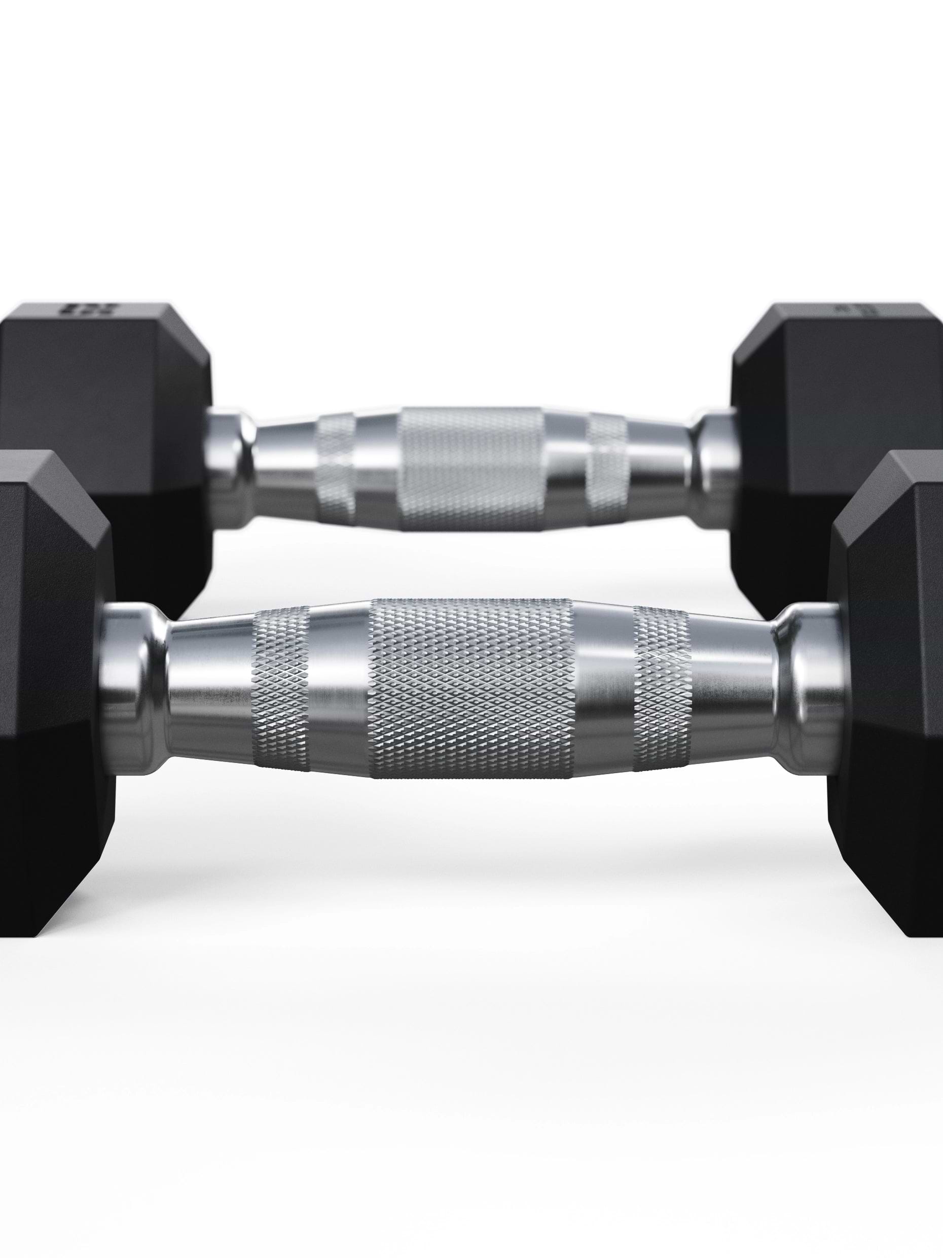 Kurzhanteln Hexagon Pro 2.5kg Paar mit hartverchromtem Griff