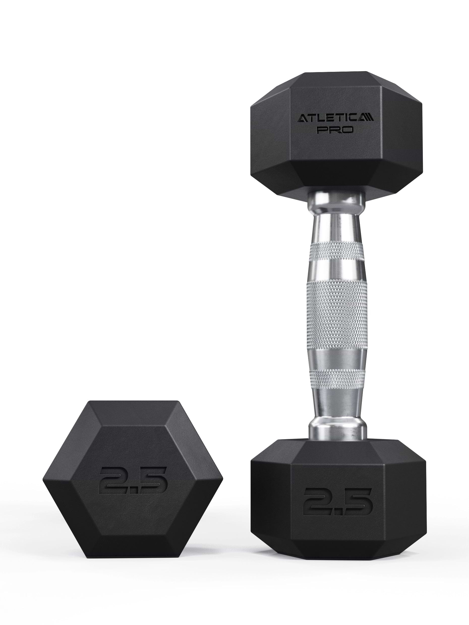 Kurzhanteln Hexagon Pro 2.5kg Paar von Atletica