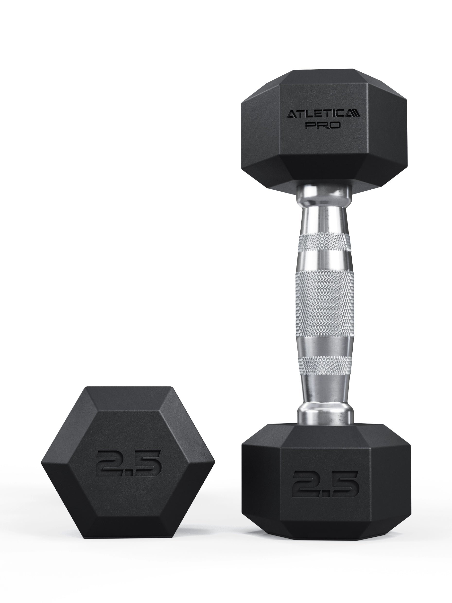 Kurzhanteln Hexagon Pro 2.5kg Paar von Atletica