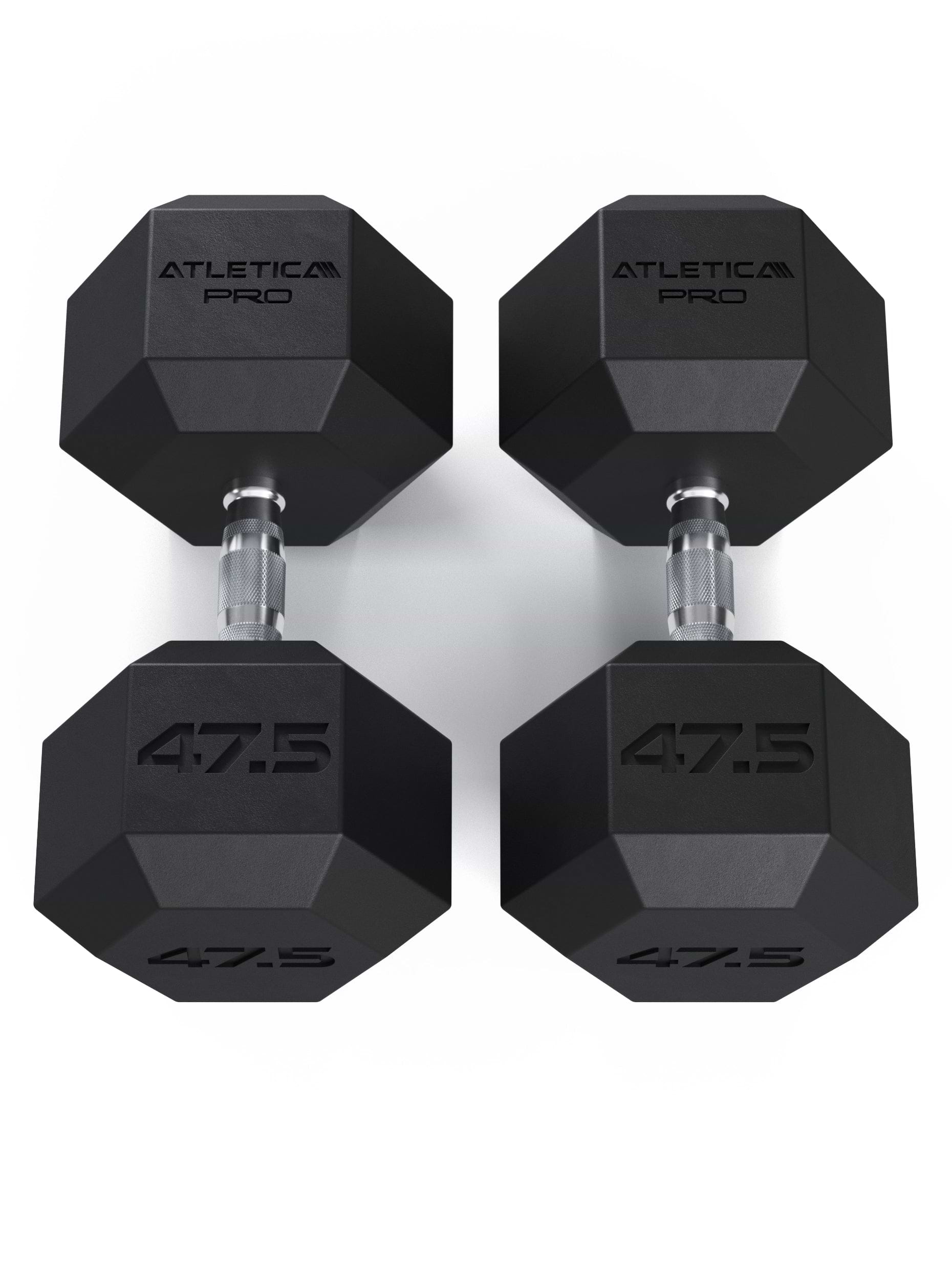 Atletica Hexagon Kurzhanteln PRO 47.5kg Paar, mit CPU-Beschichtung