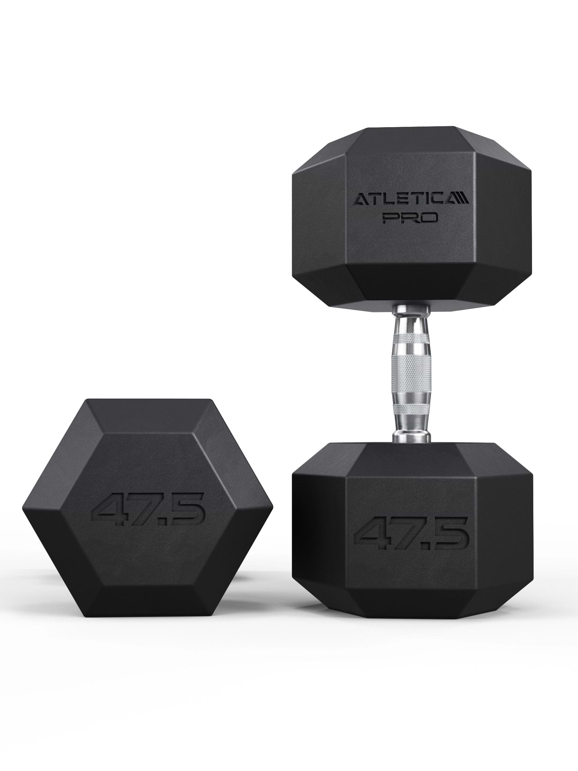 Hexagon Kurzhanteln PRO 47.5kg Paar von ATLETICA für Home Gym und Studio-Krafttraining
