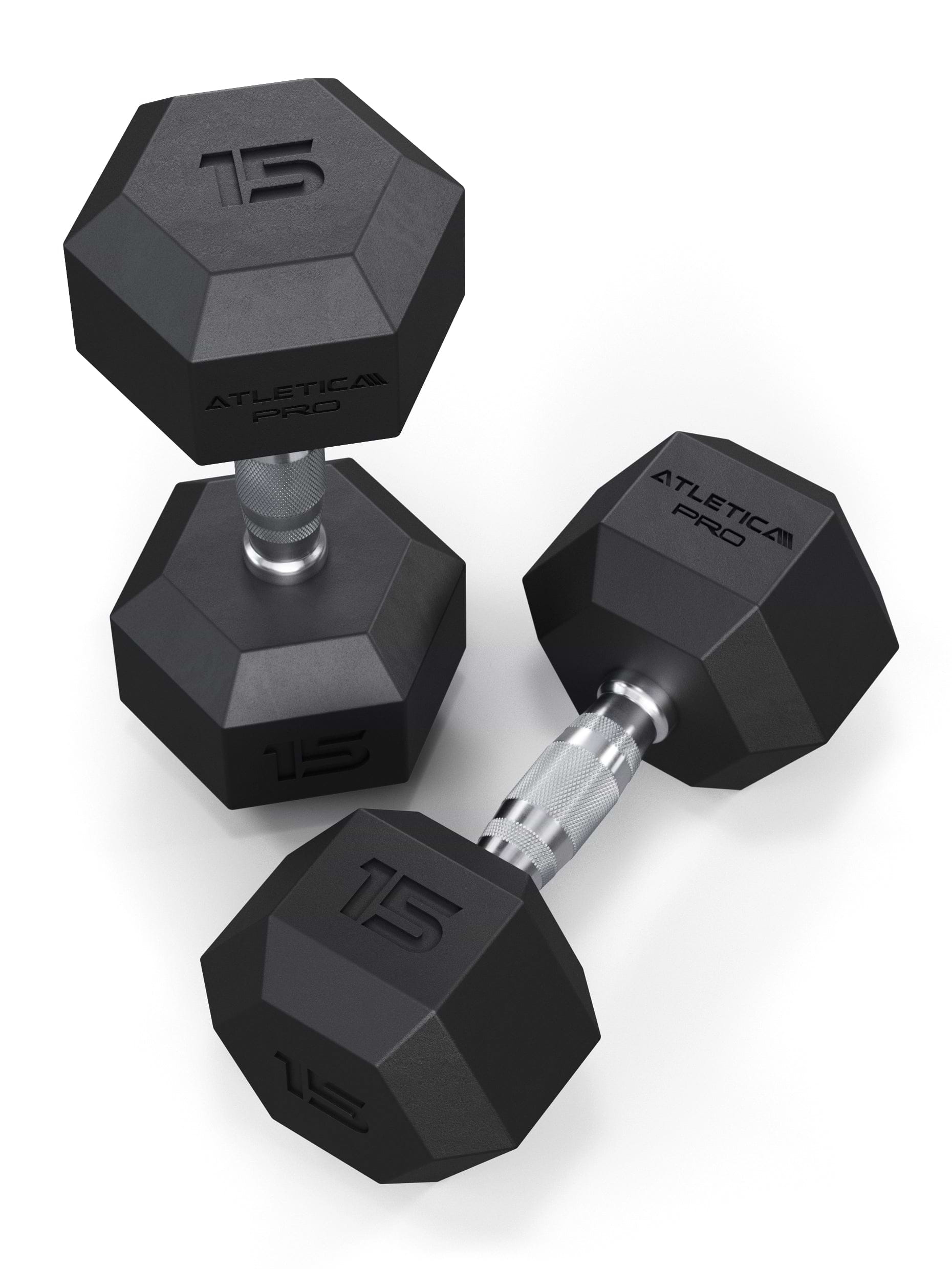 Atletica Hexagon Kurzhanteln PRO 15kg, Paar