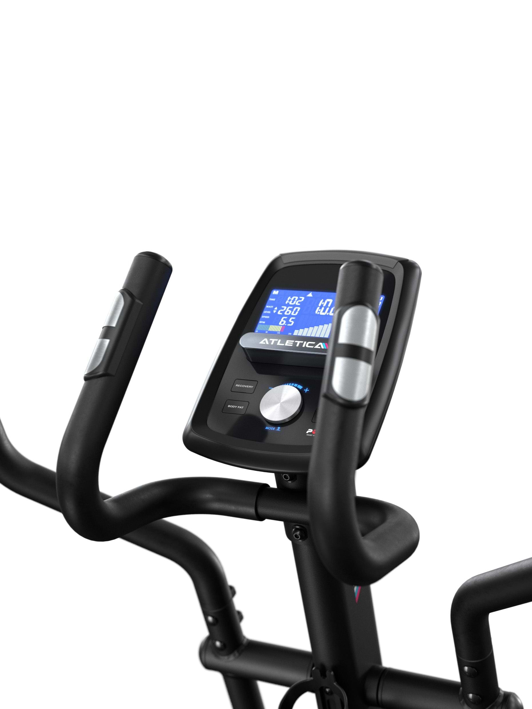 Handgriffe und LCD Display am Summit Crosstrainer