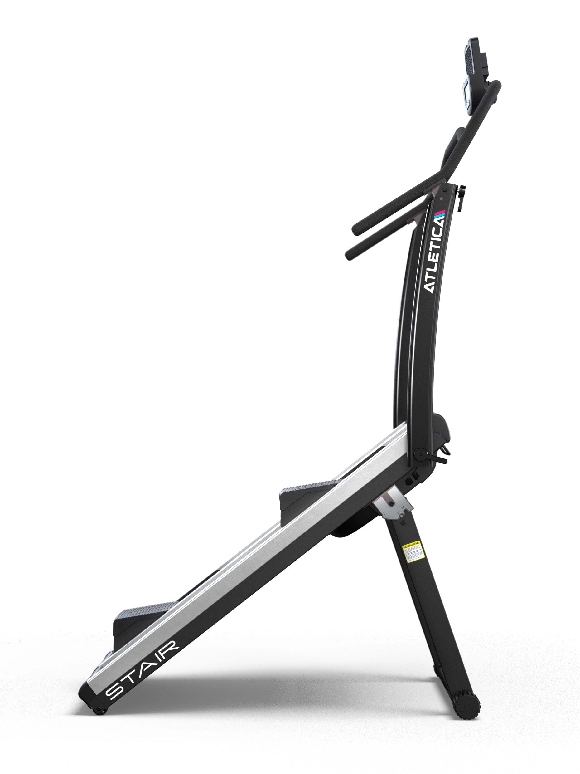 Stair Treppensteigen im Homegym: Intensitätsstufen durch Höhenverstellung I Seite