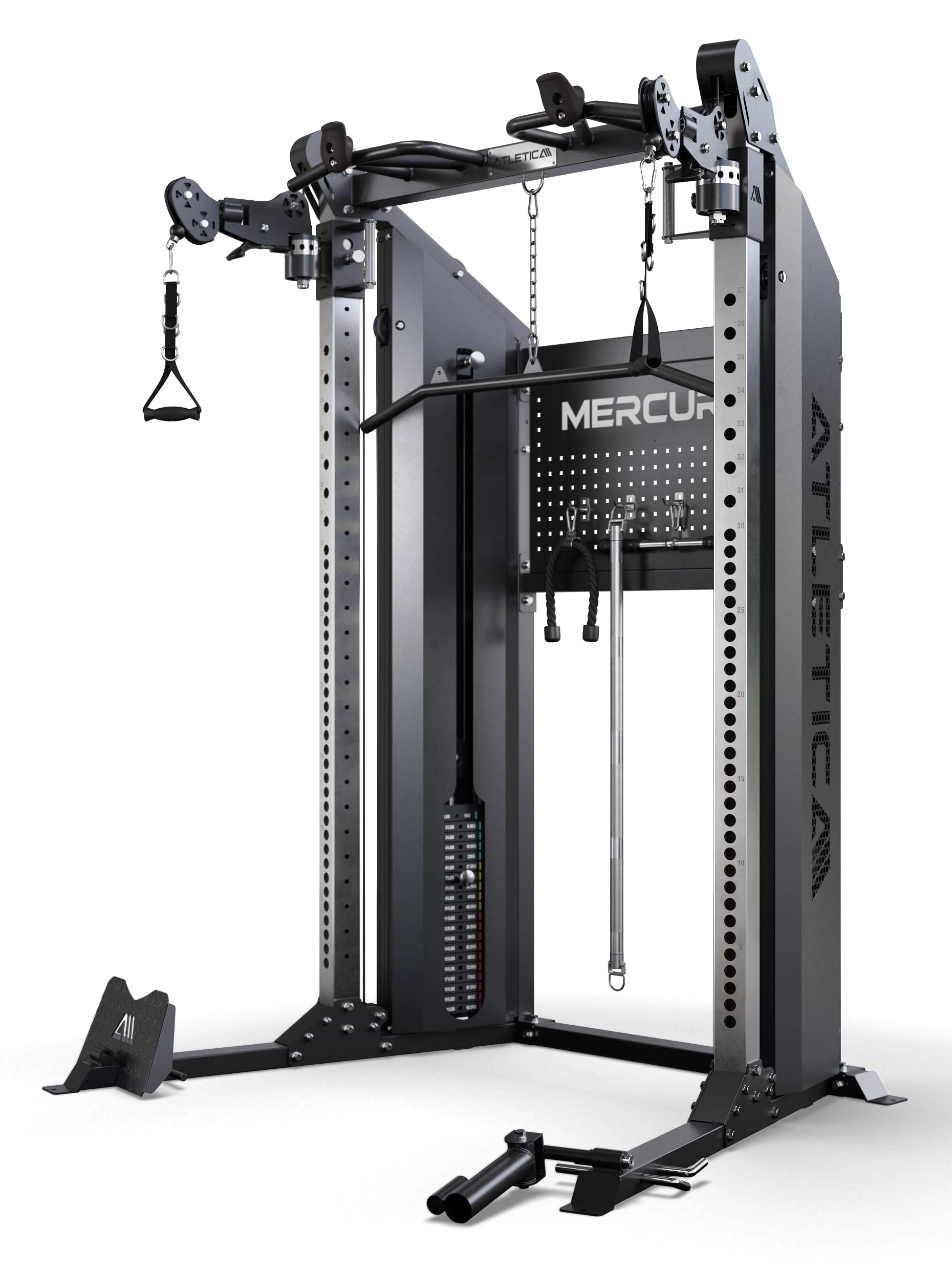 Functional Trainer Mercury in Studioqualität mit flüssigem Kabellauf