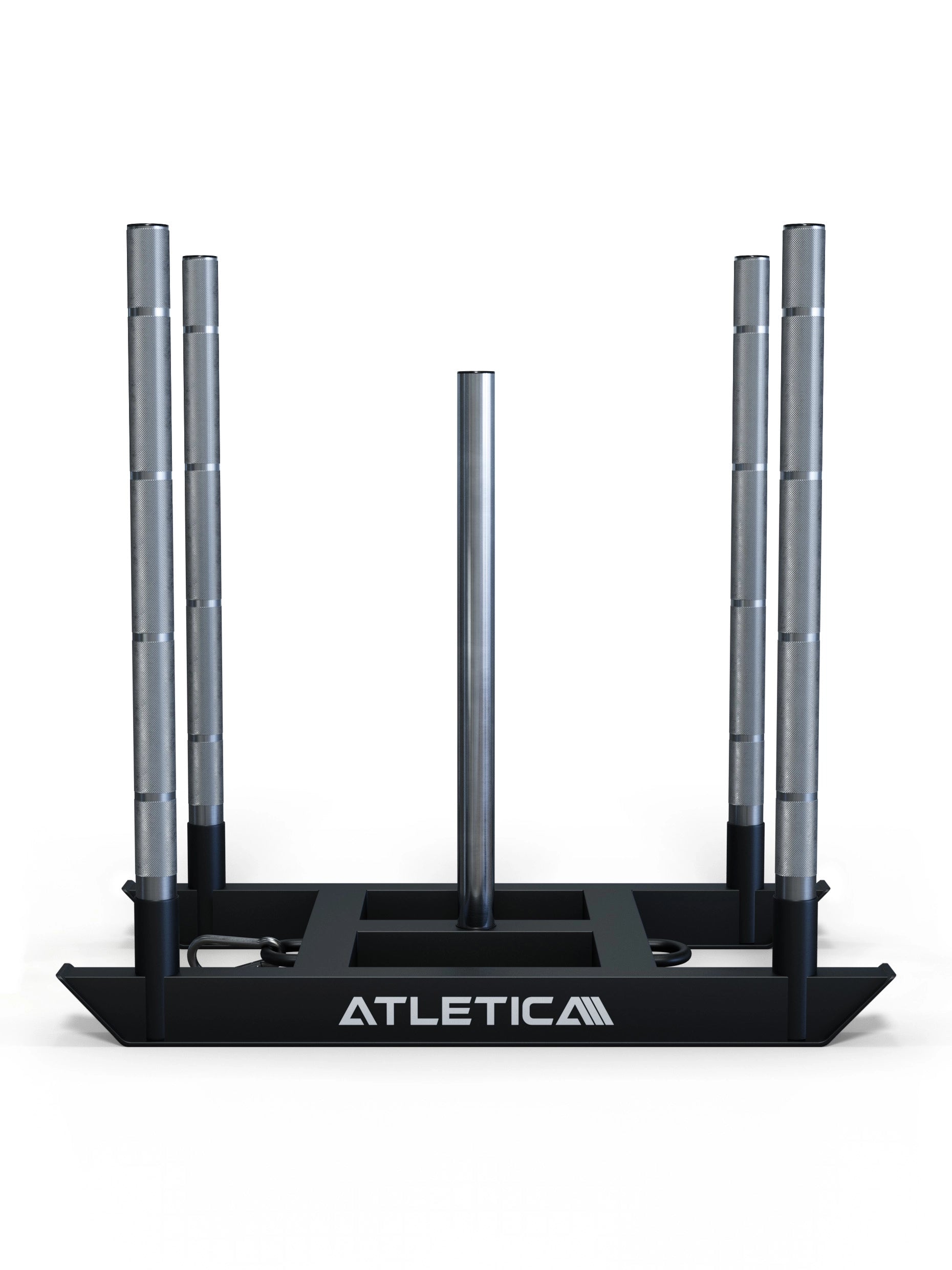 Schlitten mit zentrierter Scheibenaufnahme |  Verletzungsprävention und HRX Training | 38kg I Seite