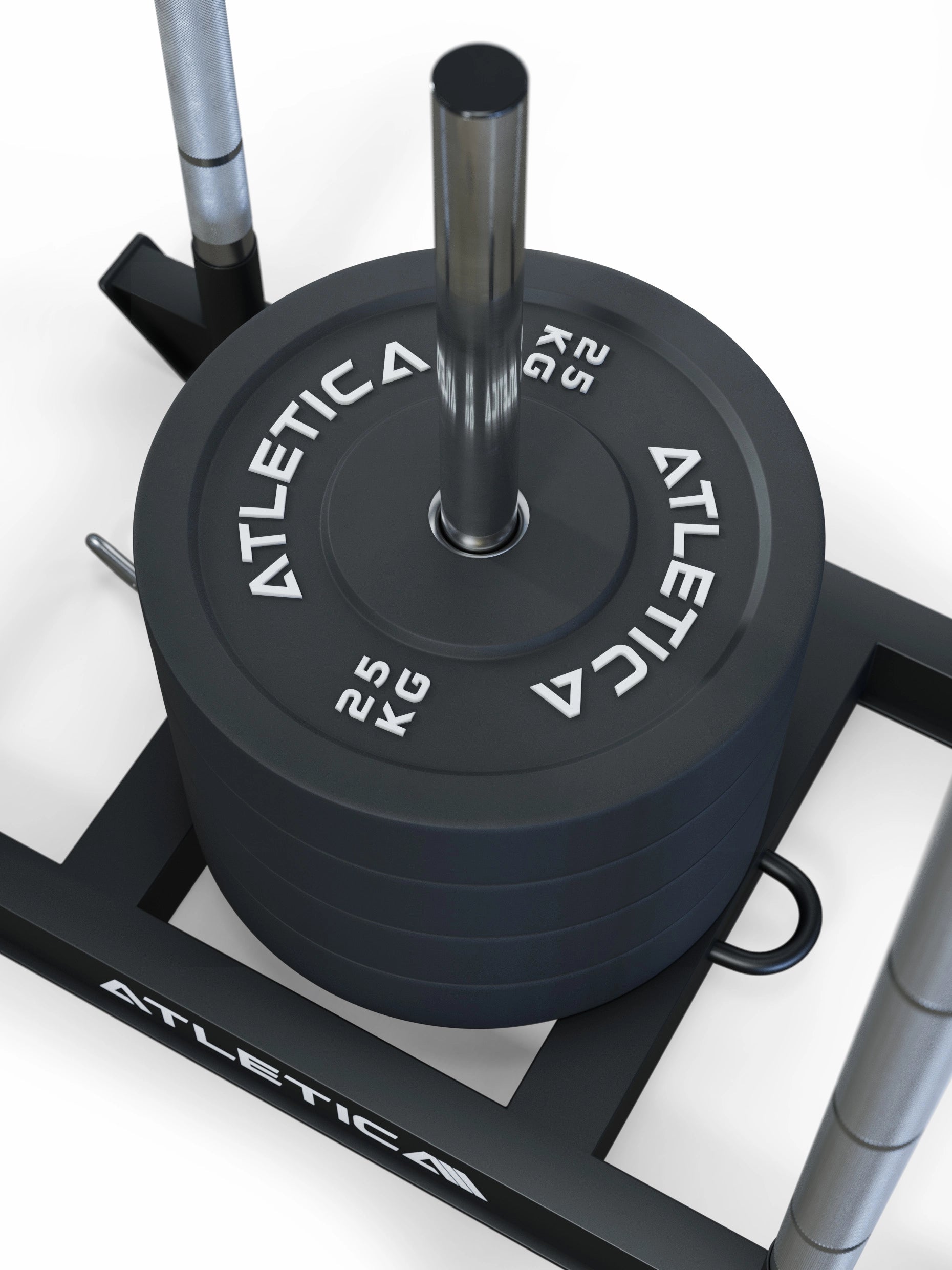 Schlitten mit zentrierter Scheibenaufnahme |  Verletzungsprävention und HRX Training | 38kg I Top