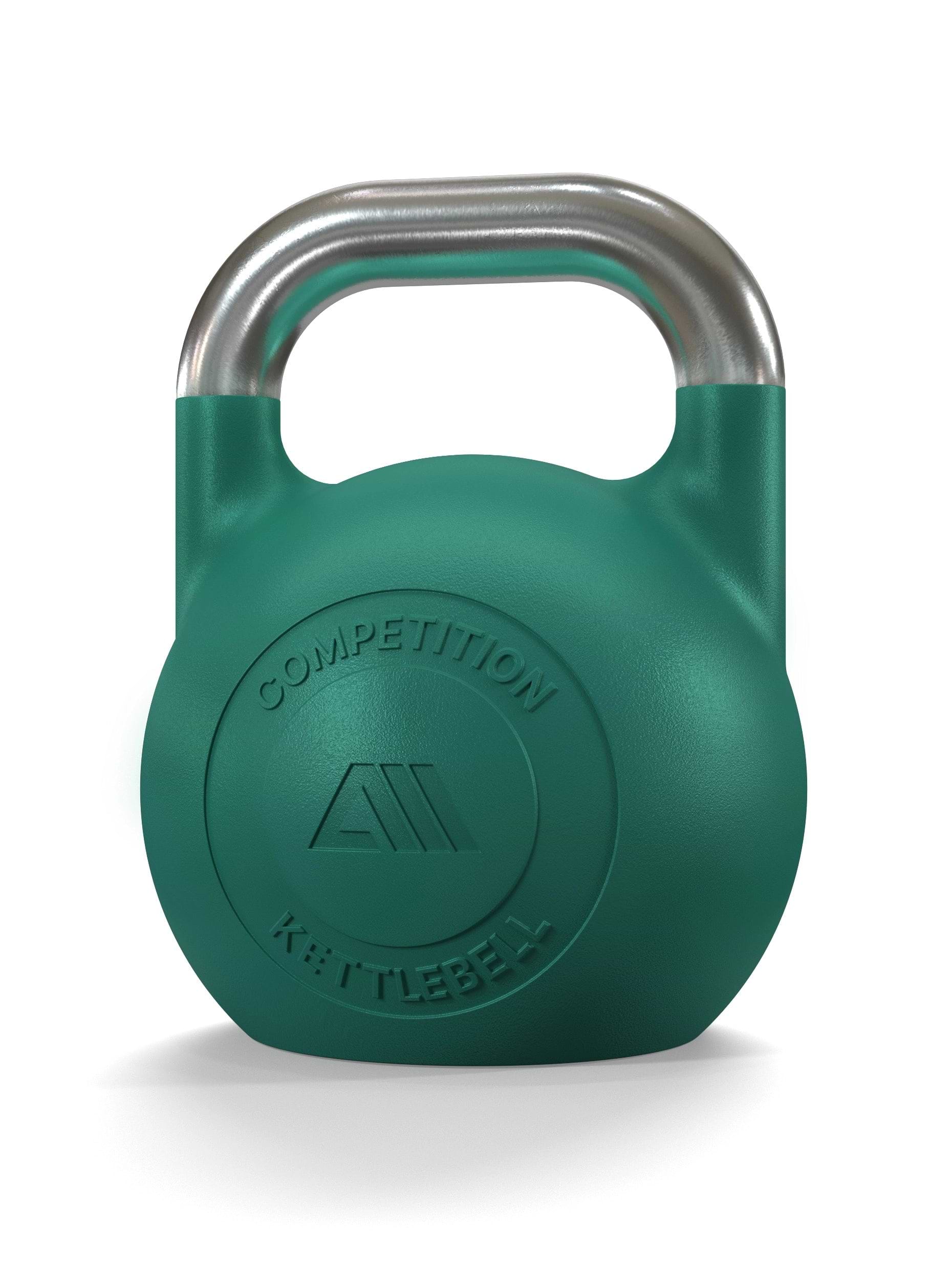 Sphäroguss | Studioqualität I Dezentes Logo | Competition Farbcode für einfaches Handling I Funktionelles Ganzkörpertraining I 24 kg, Grün