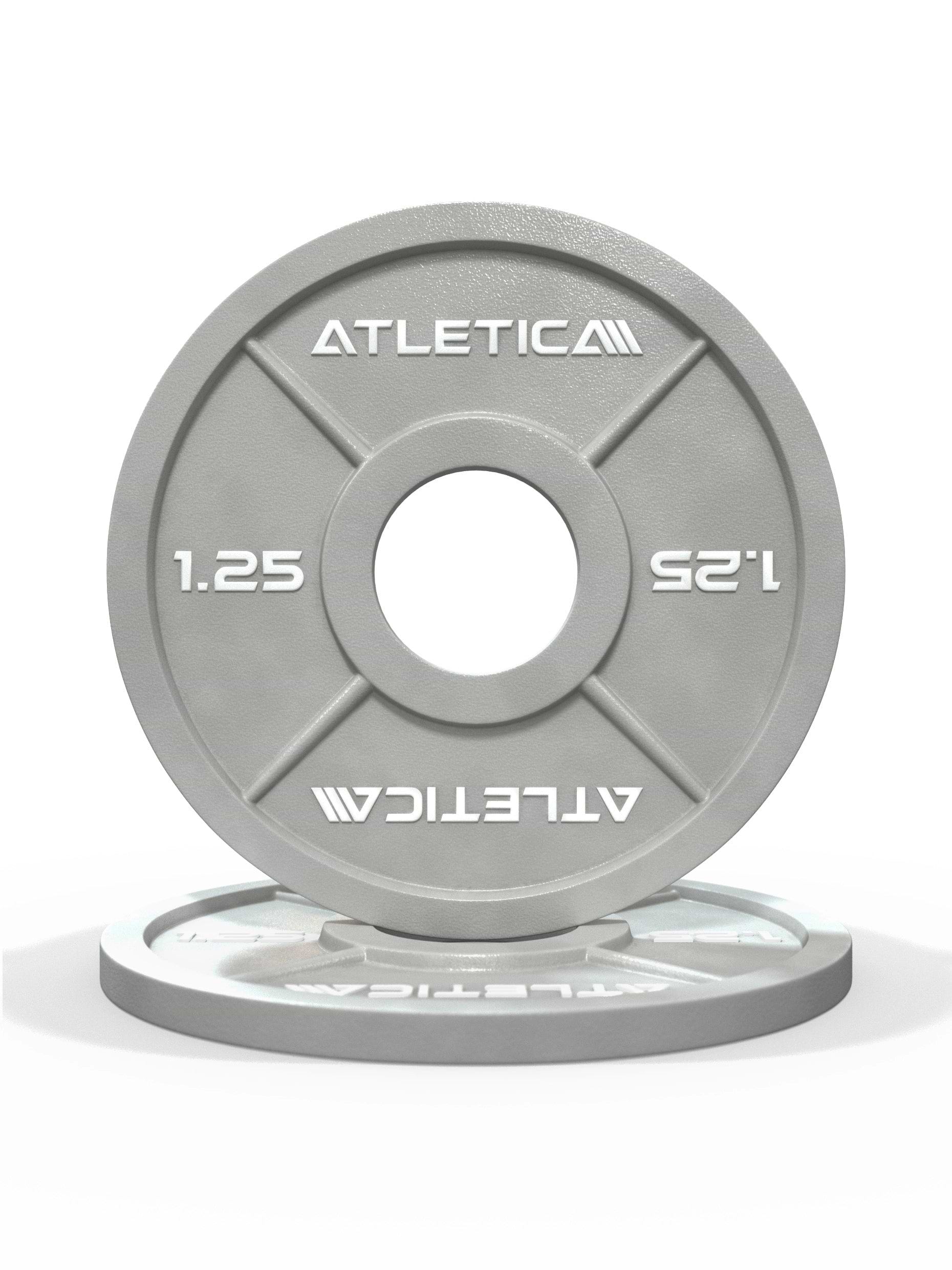 Hantelscheiben: Color Iron Plates 1.25kg in grau, Paar