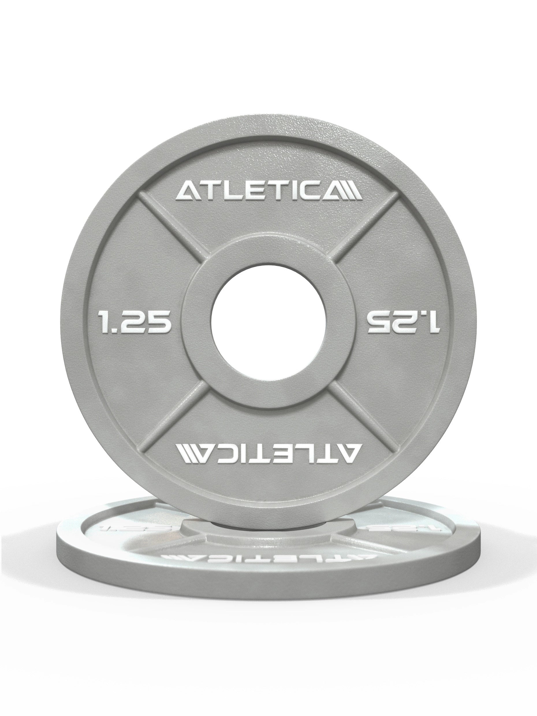 Hantelscheiben: Color Iron Plates 1.25kg in grau, Paar