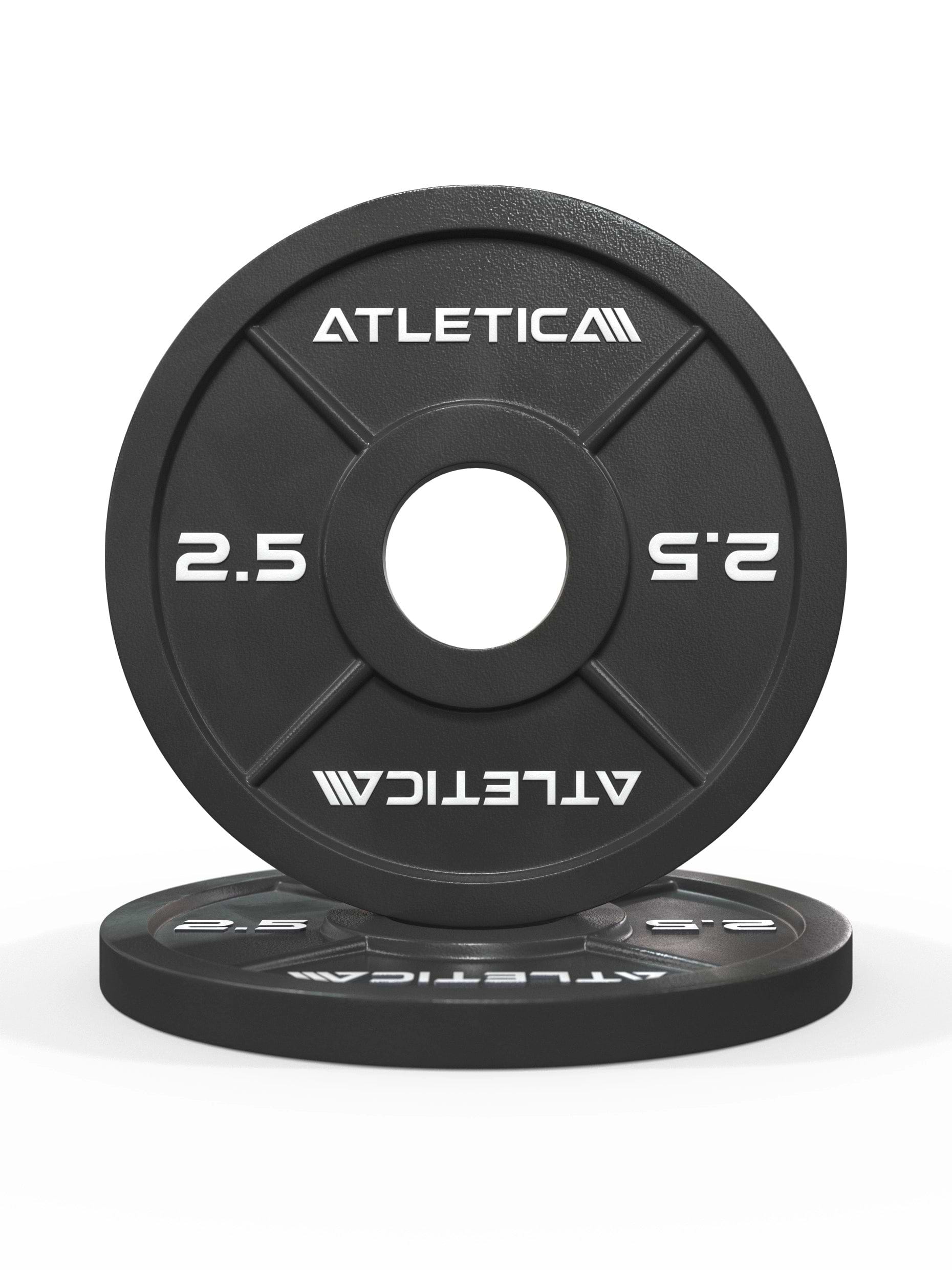 Hantelscheiben: Color Iron Plates 2.5kg in schwarz, Paar