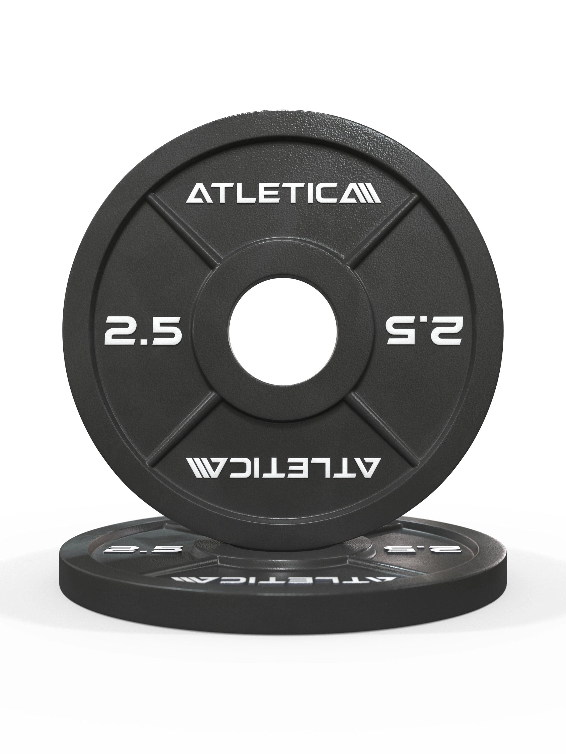 Hantelscheiben: Color Iron Plates 2.5kg in schwarz, Paar