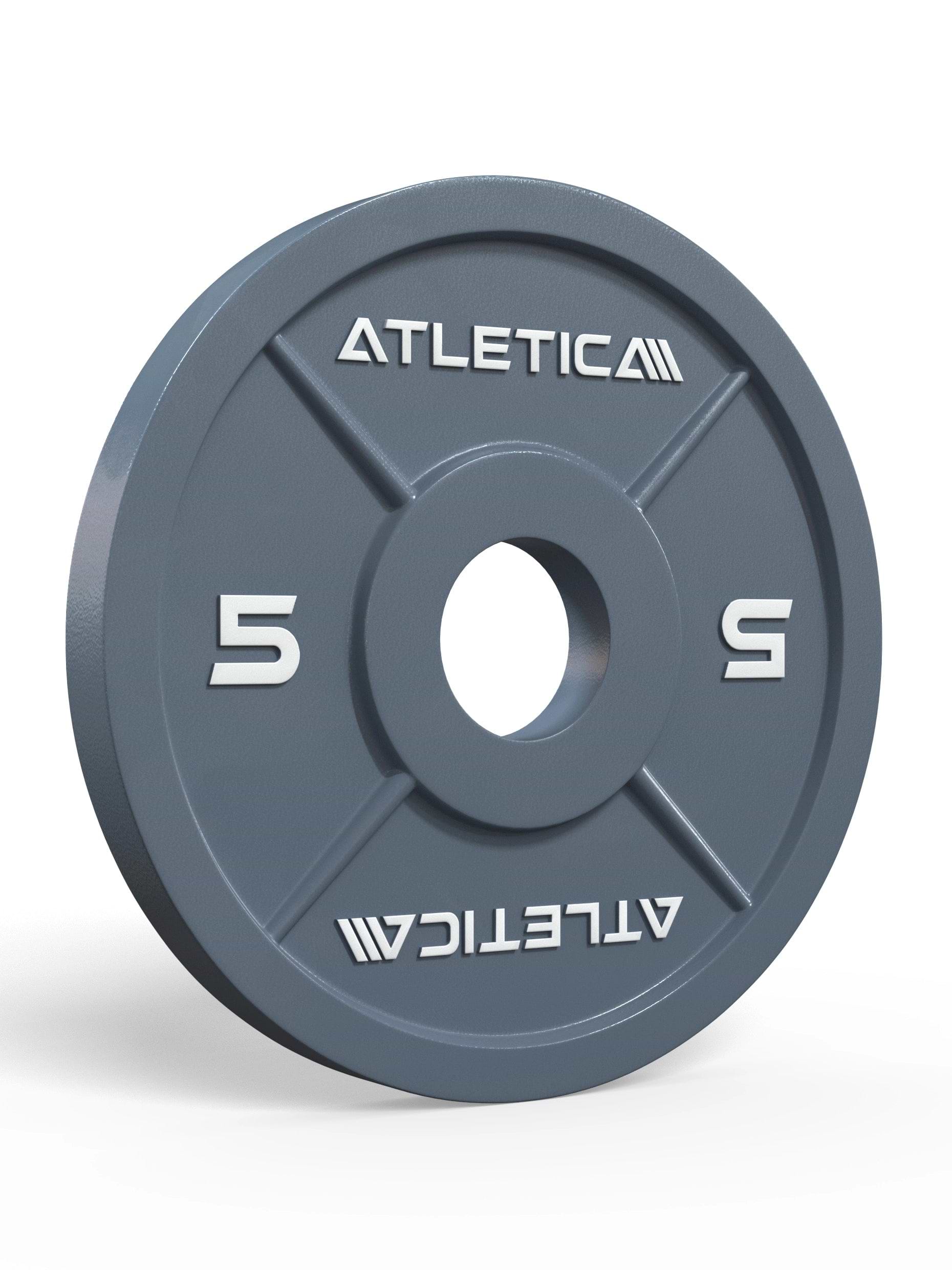 Atletica Color Iron Plates 5kg in blau