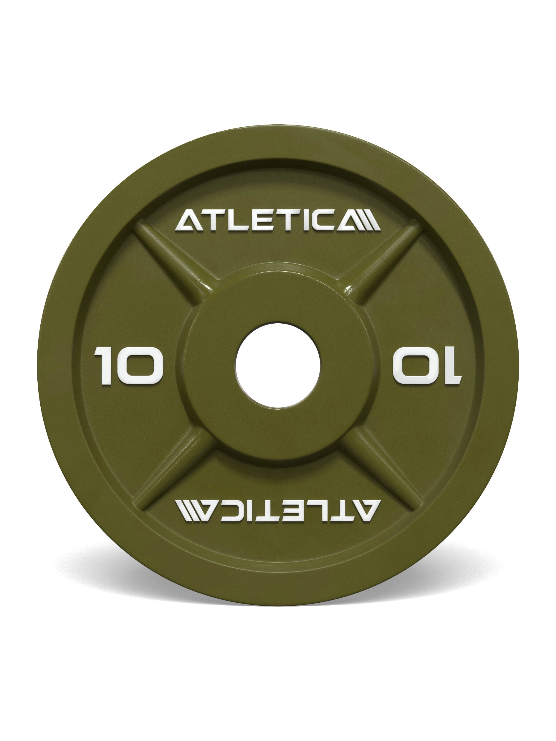 Color Iron Plates 10kg in Military grün