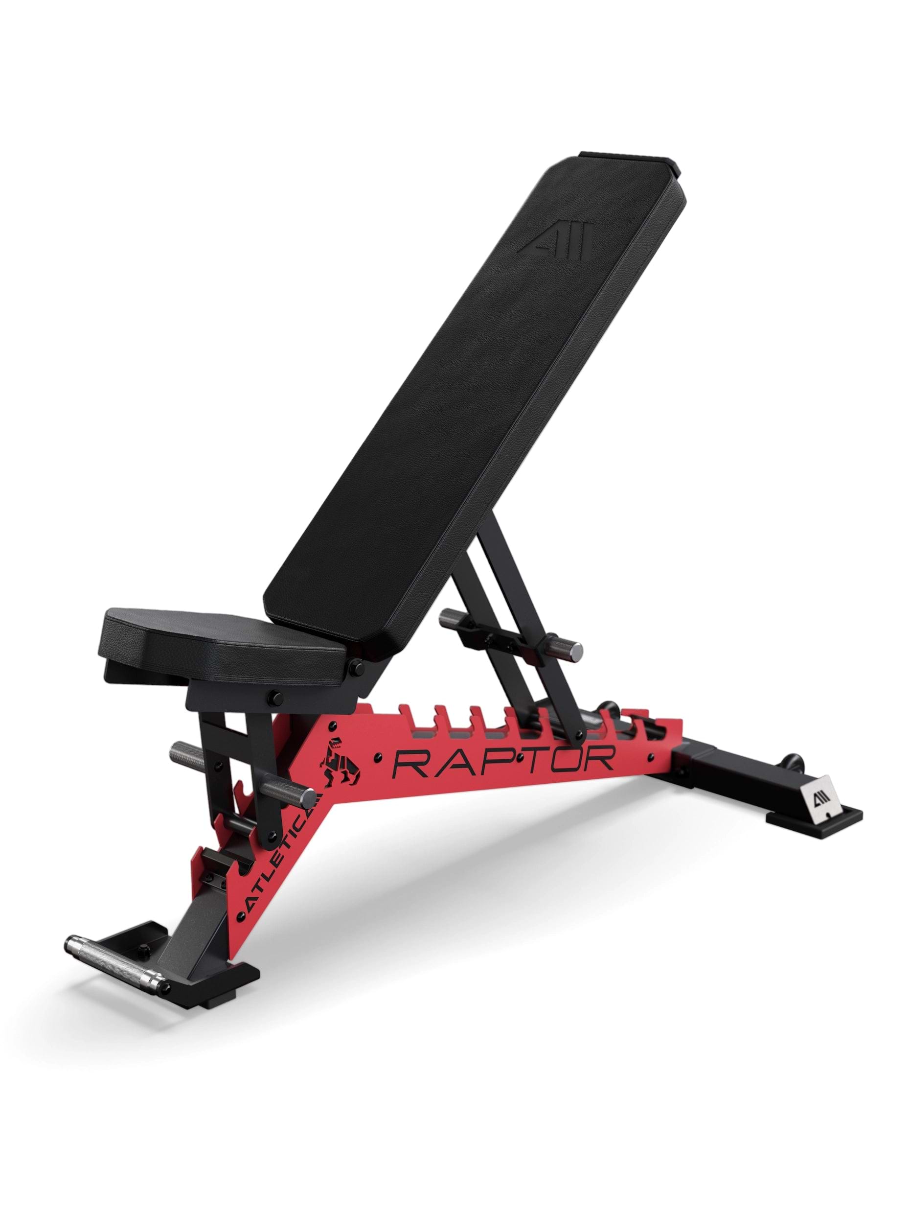 Raptor | Sponge | Zwart Leder | Verstelraster Sportscar Red