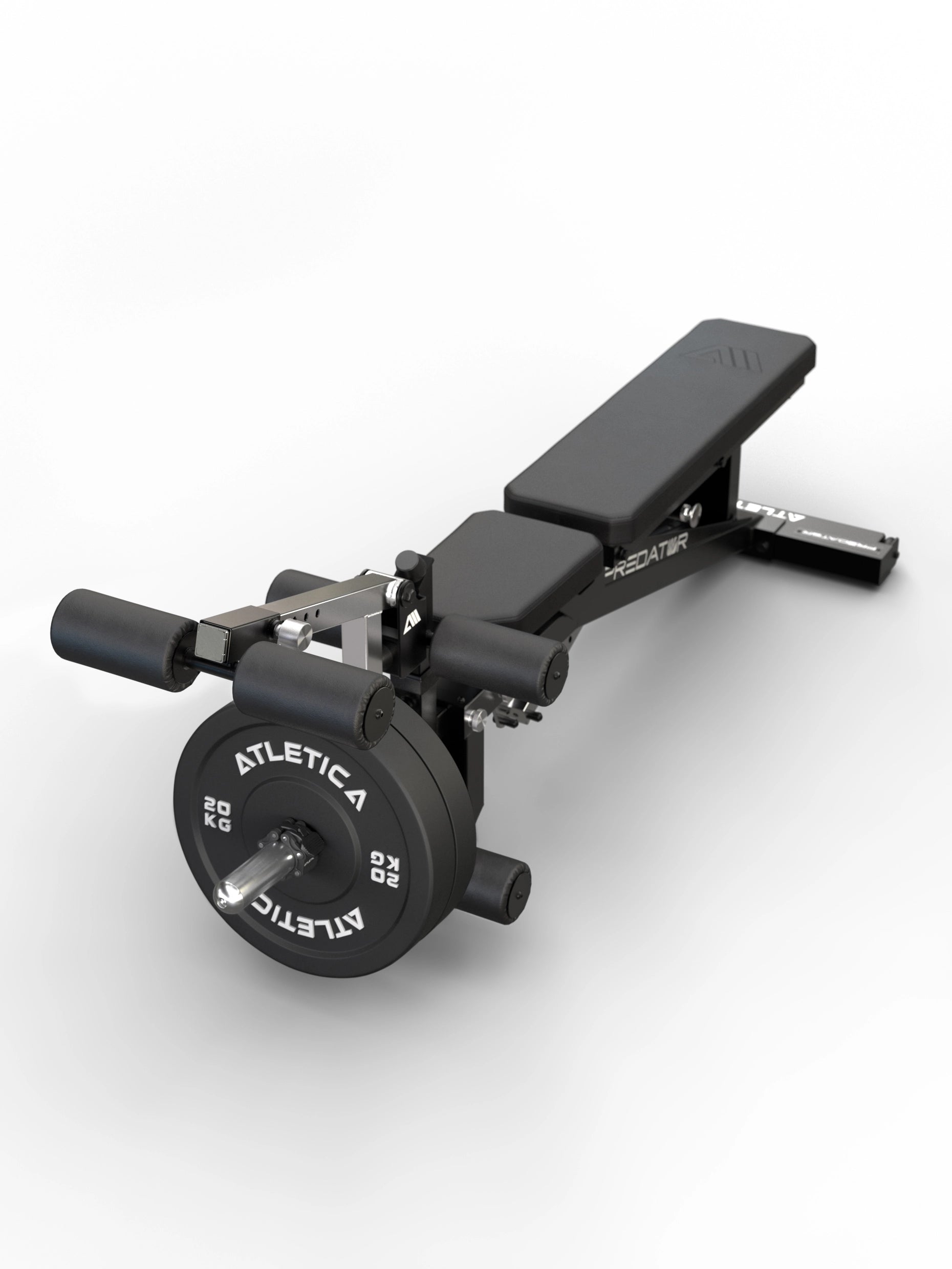 Atletica Predator modulare Hantelbank - EVO Leg Option für Beinbeuger- und Beinstreckertraining