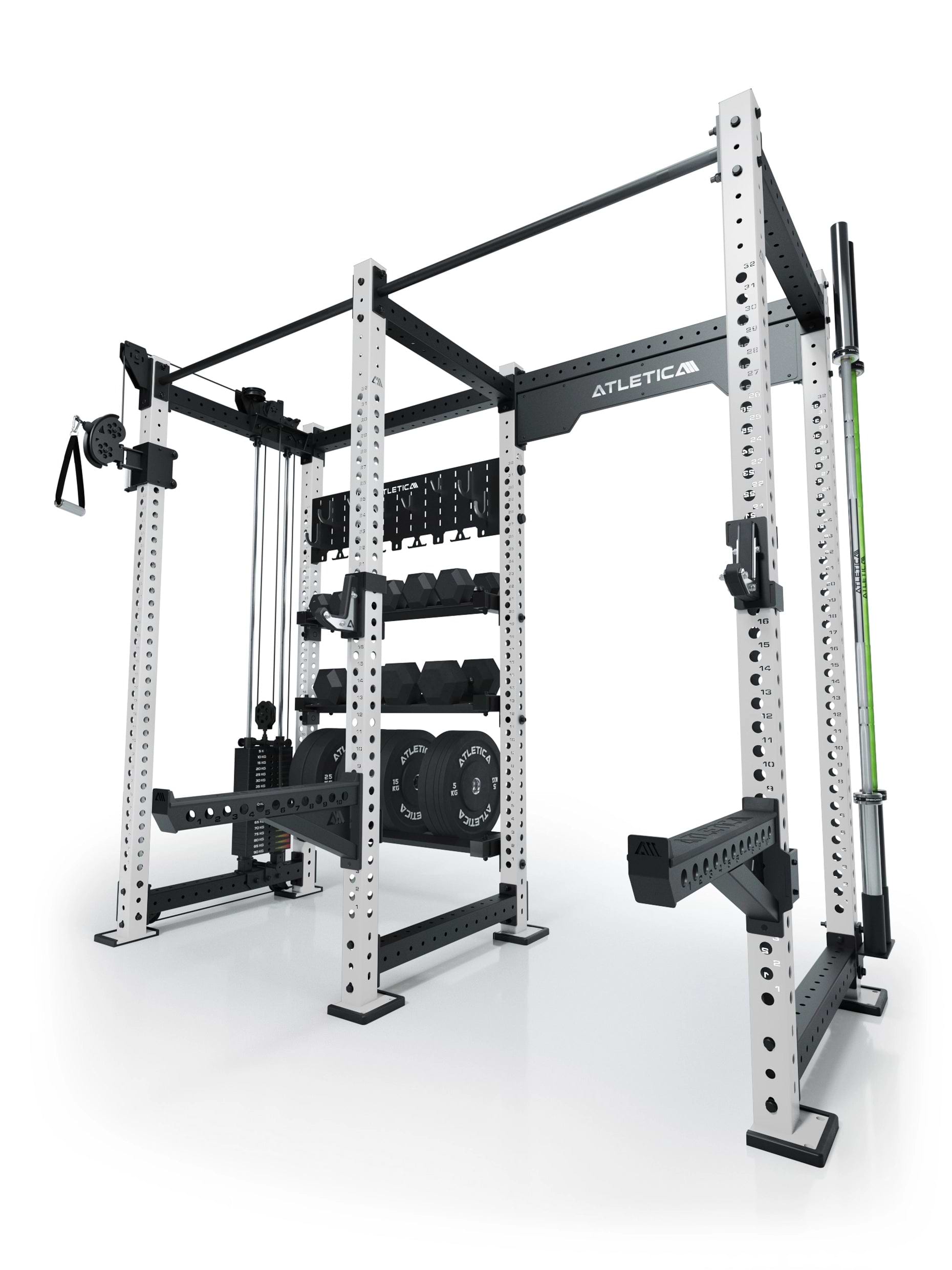 Power Rack R8 Series Falcon in weiß