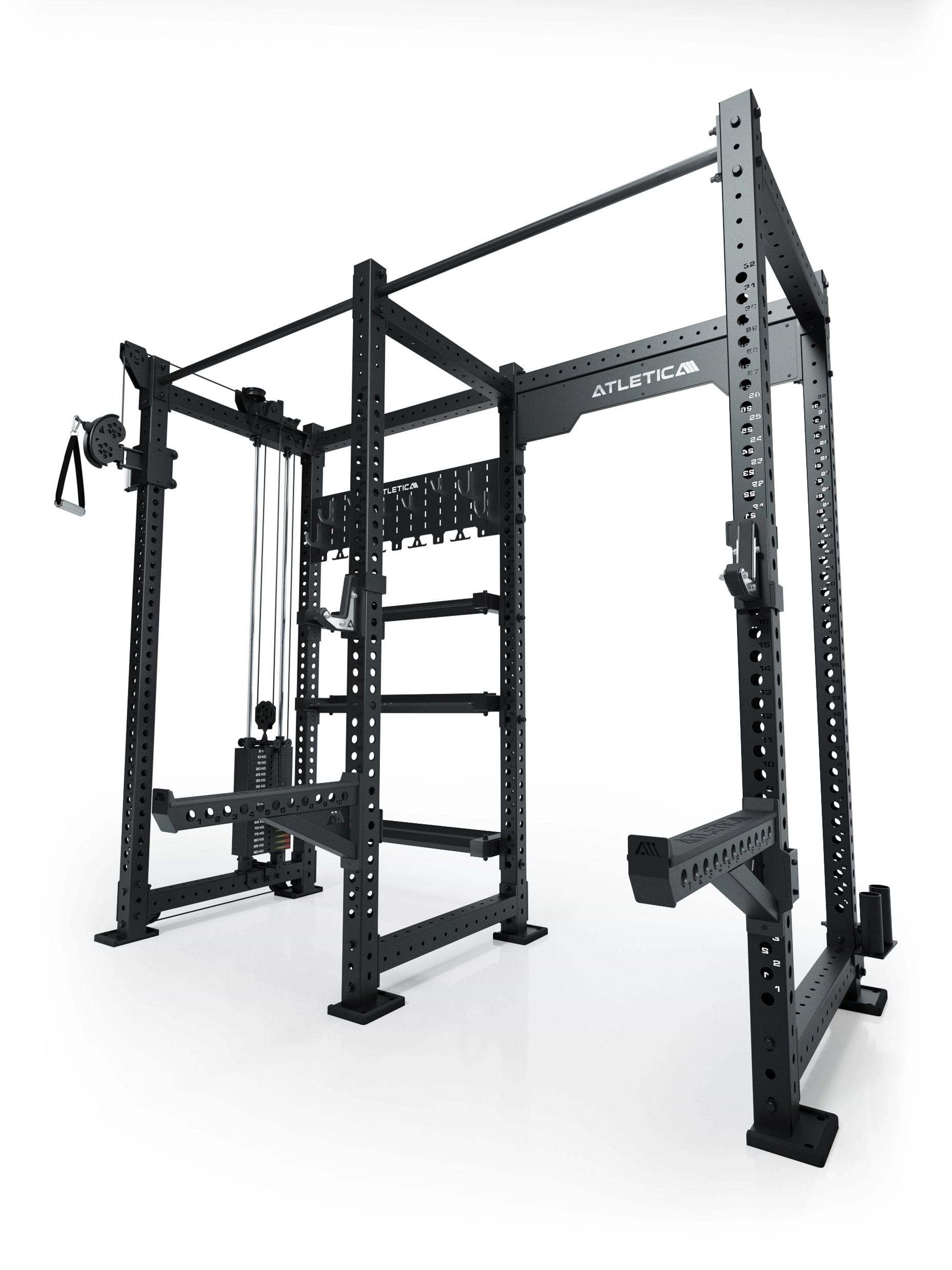 R8 Falcon Power Rack mit Kabelzug mit Steckgewichten