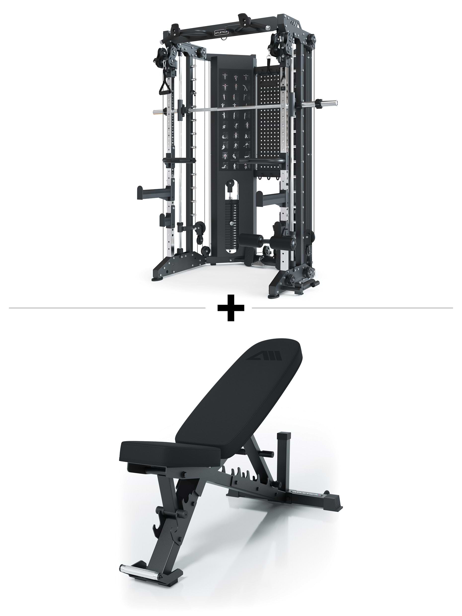 Stealth Set | Raven Multipresse & B4 Hantelbank, Black Week Sale