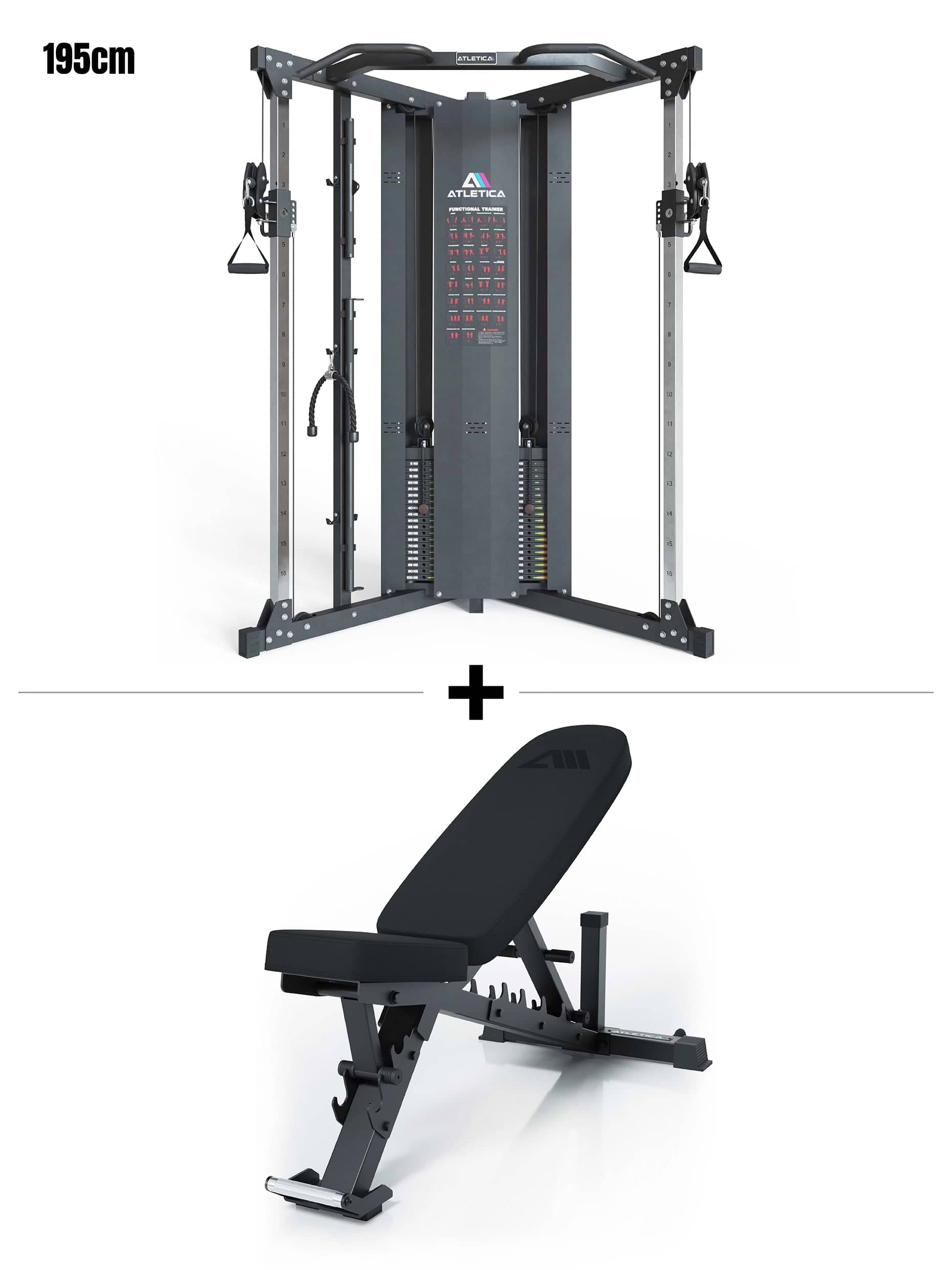 X-Five Compact Set mit Hantelbank