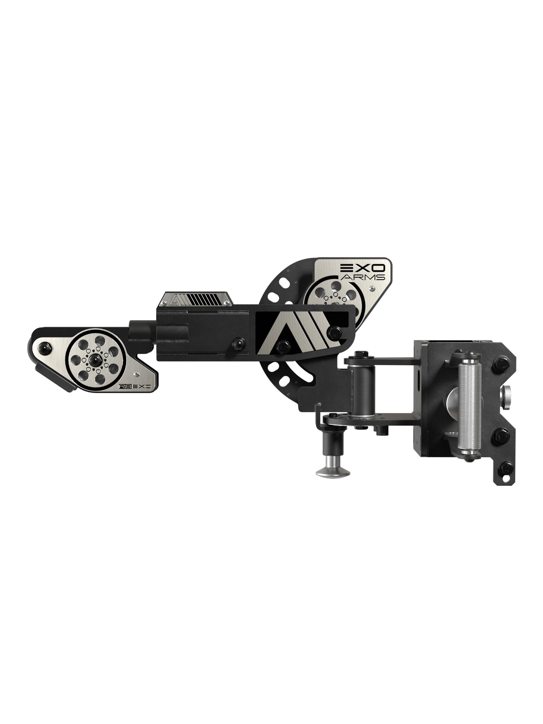 ATLETICA EXO Arms – Einzelner Kabelzug-Arm, 360° Kabelausgang, Befestigung für 75×75 mm Uprights