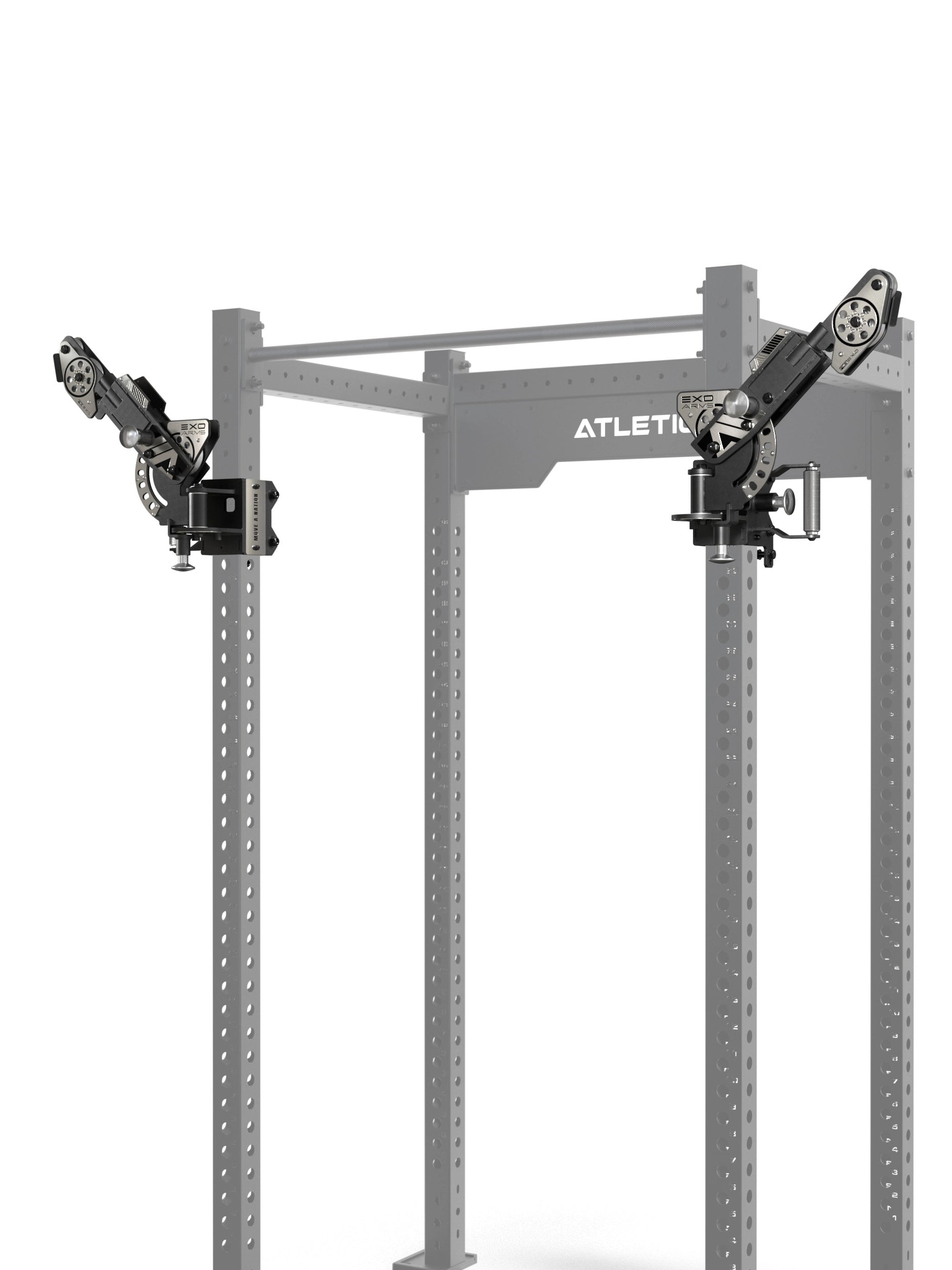 ATLETICA EXO Arms Paar am R8 Rack – Arme nach innen, 49 Winkelkombinationen für Cable Crossover