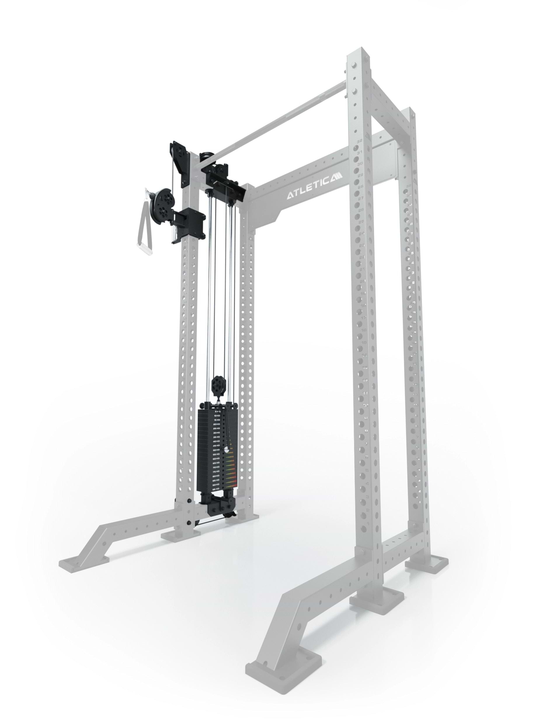 R8 Bradley | 95kg Kabelzug Anbau | Links | 42cm Crossbar | Position 1_1