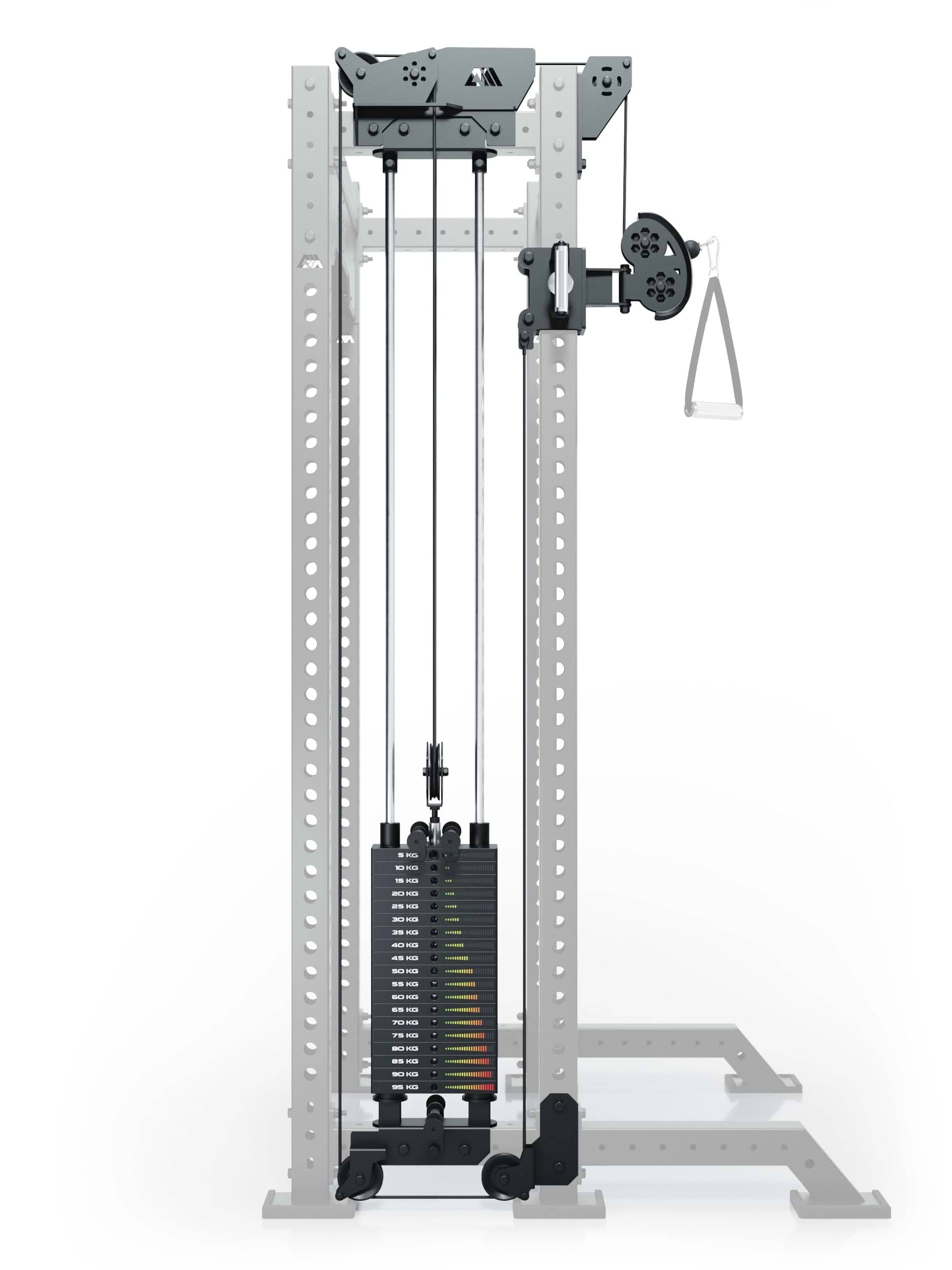 R8 Bradley | 95kg Kabelzug Anbau | Links | 42cm Crossbar | Position 1_3