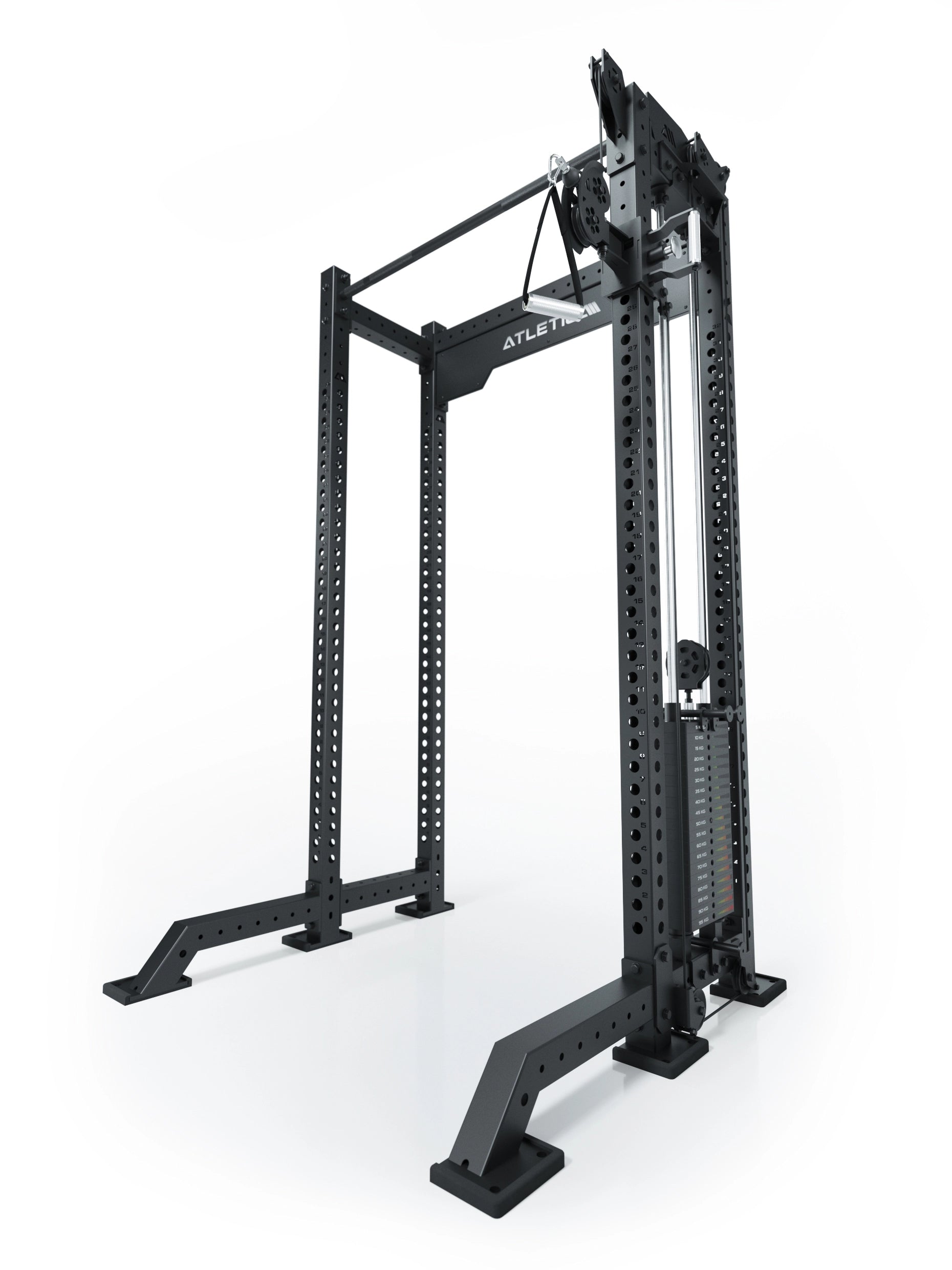 R8 Bradley | 95kg Kabelzug Anbau | Rechts | 42cm Crossbar | Position 1_2