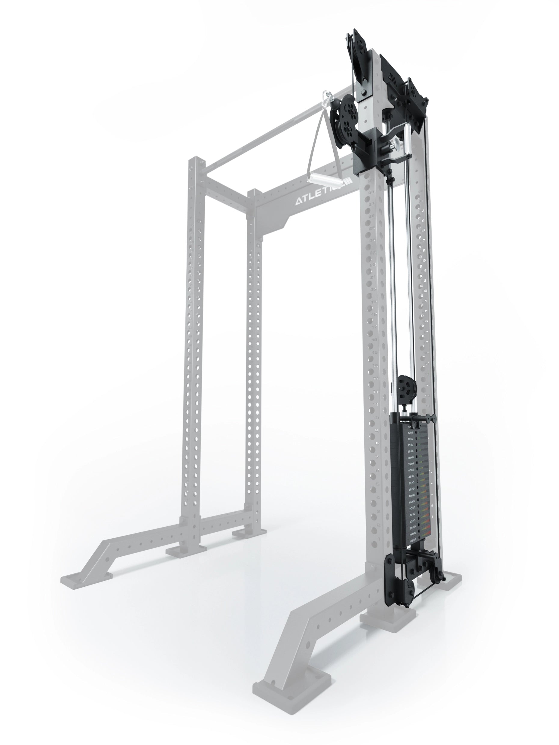 R8 Bradley | 95kg Kabelzug Anbau | Rechts | 42cm Crossbar | Position 1_1
