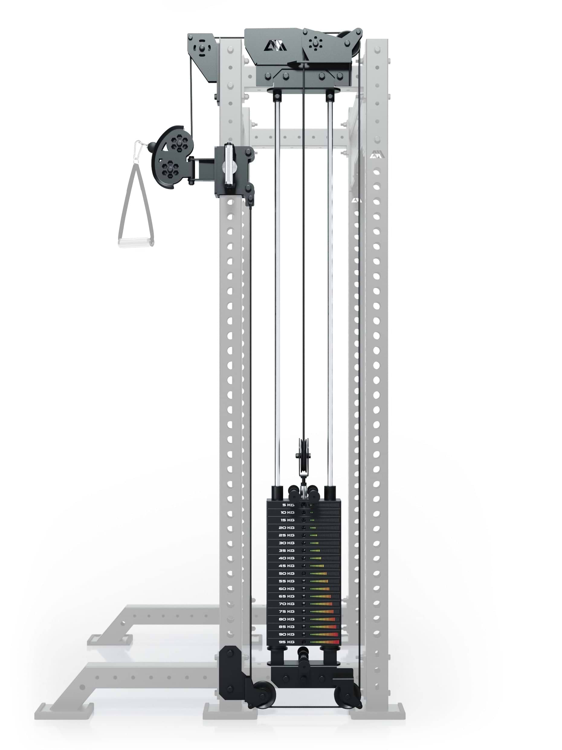 R8 Bradley | 95kg Kabelzug Anbau | Rechts | 42cm Crossbar | Position 1_3