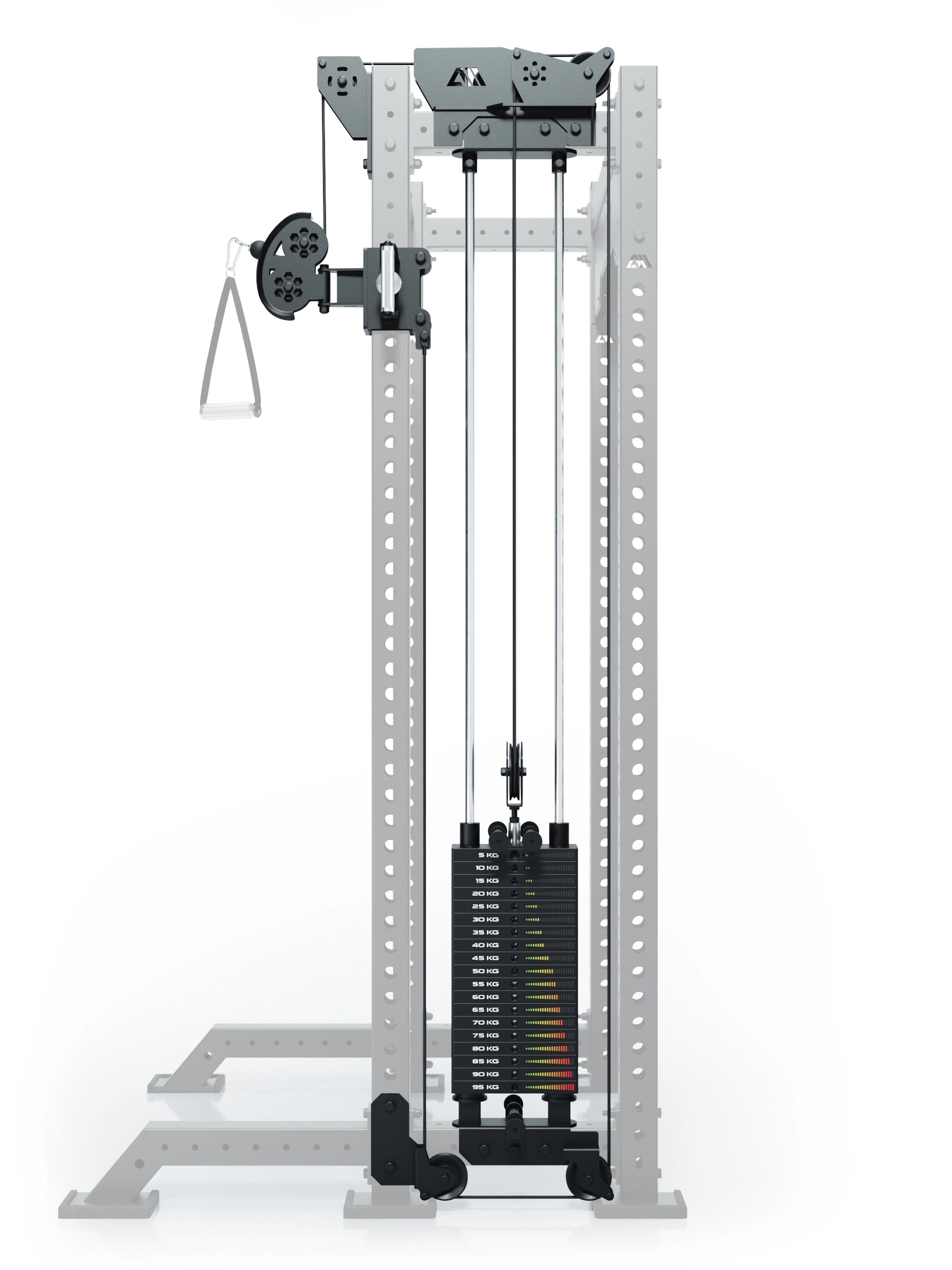 R8 Bradley | 95kg Kabelzug Anbau | Rechts | 42cm Crossbar | Position 1_3