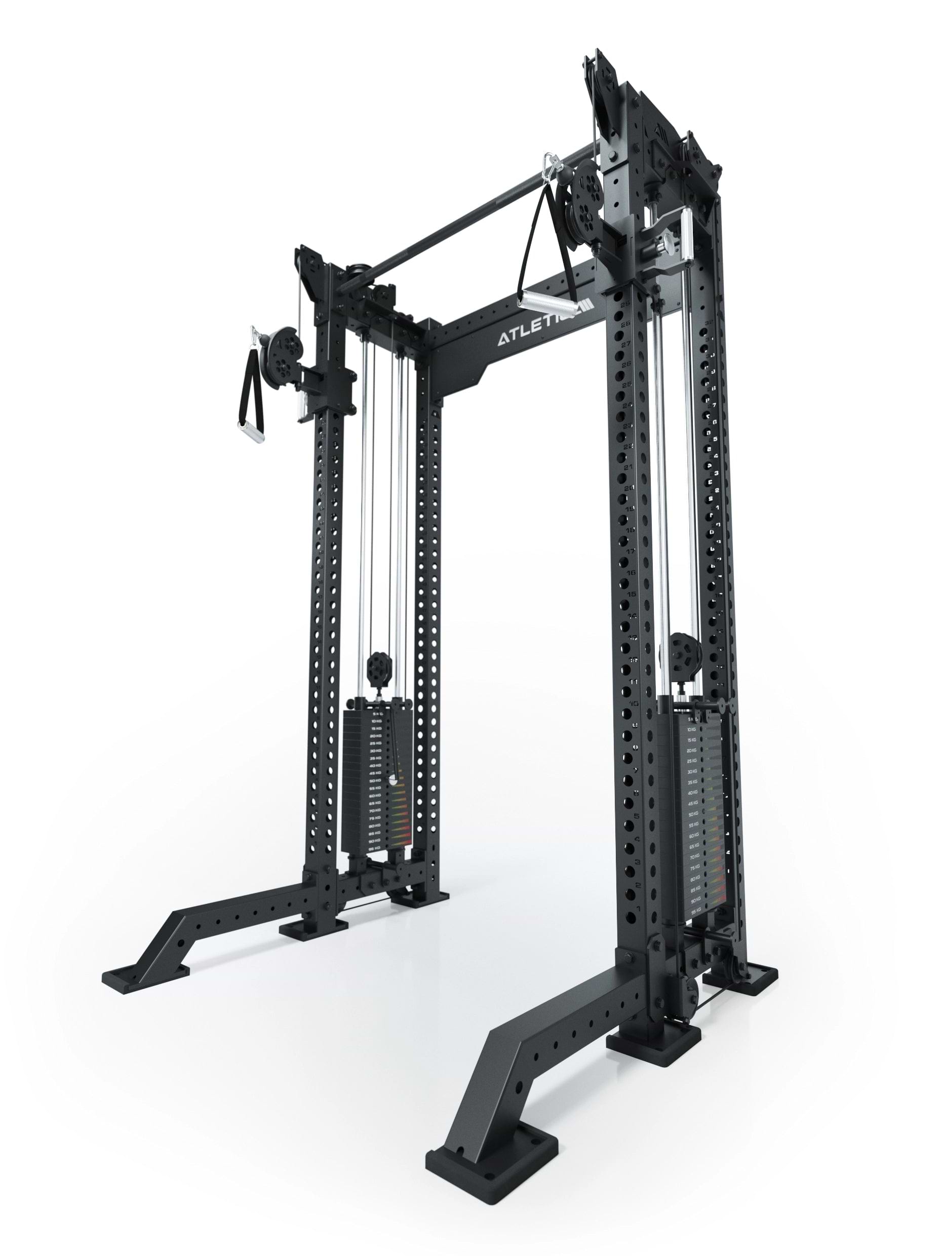R8 Bradley | 2x95kg Kabelzug Anbau | Dual | 42cm Crossbar | Position 1_2