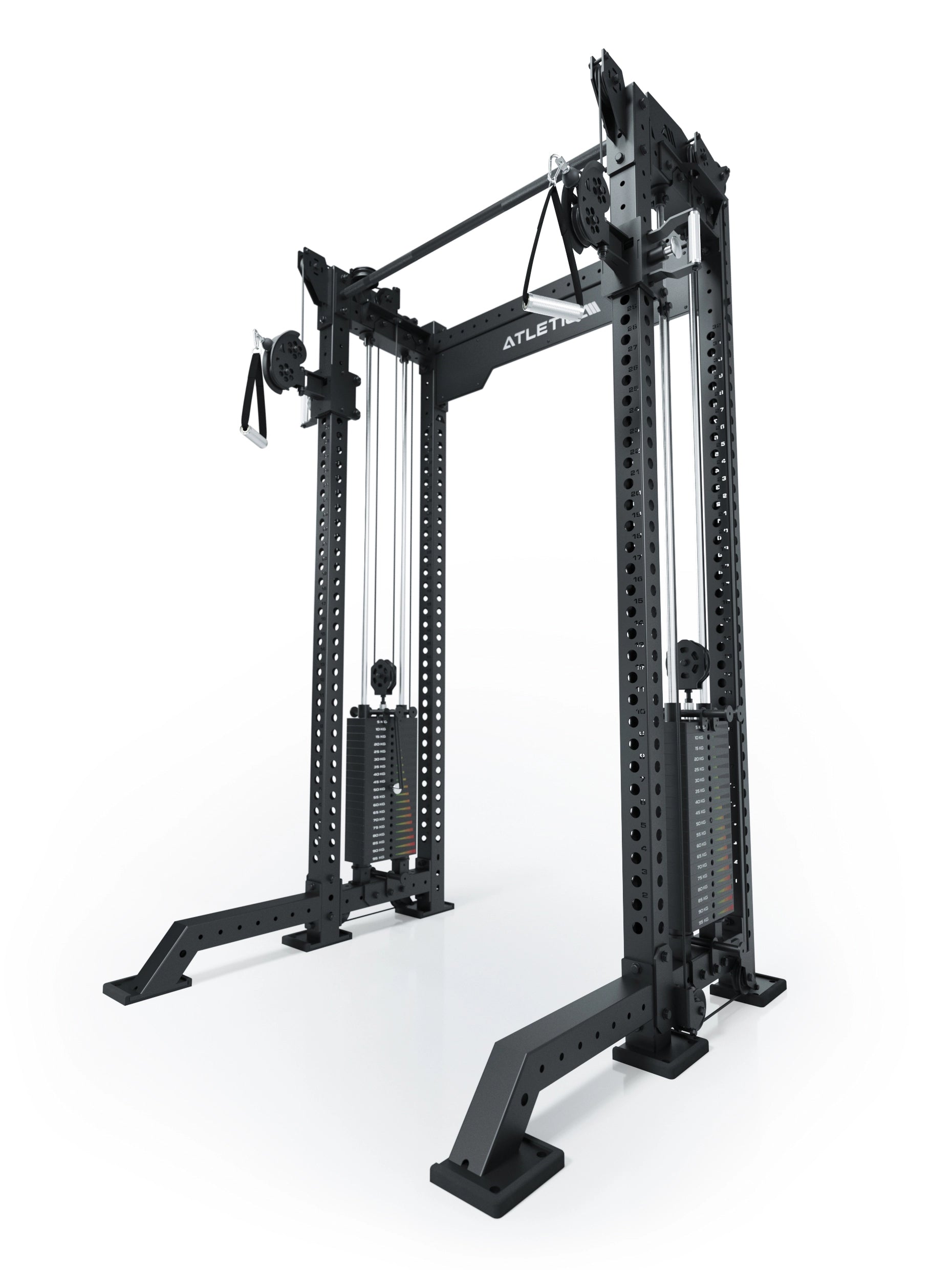 R8 Bradley | 2x95kg Kabelzug Anbau | Dual | 42cm Crossbar | Position 1_2