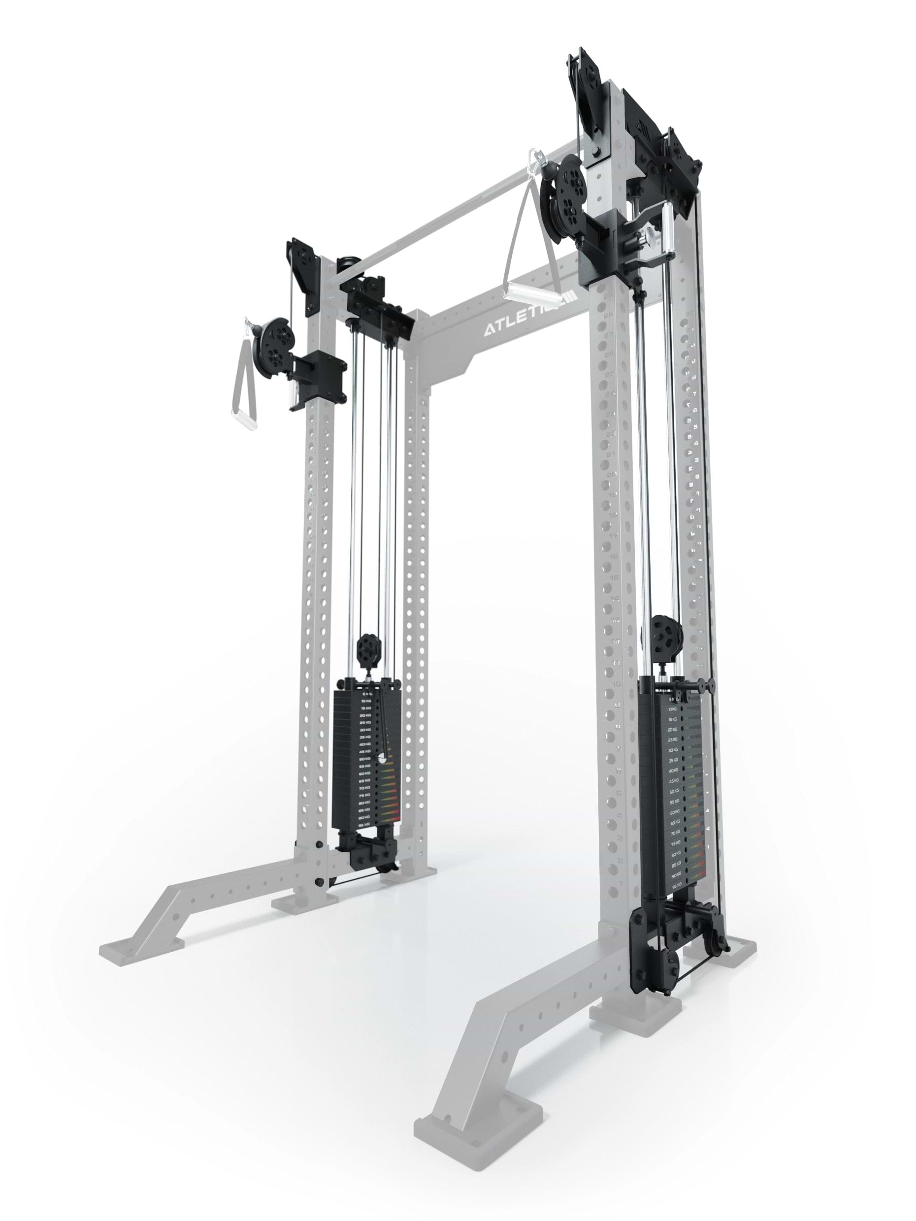 R8 Bradley | 2x95kg Kabelzug Anbau | Dual | 42cm Crossbar | Position 1_1