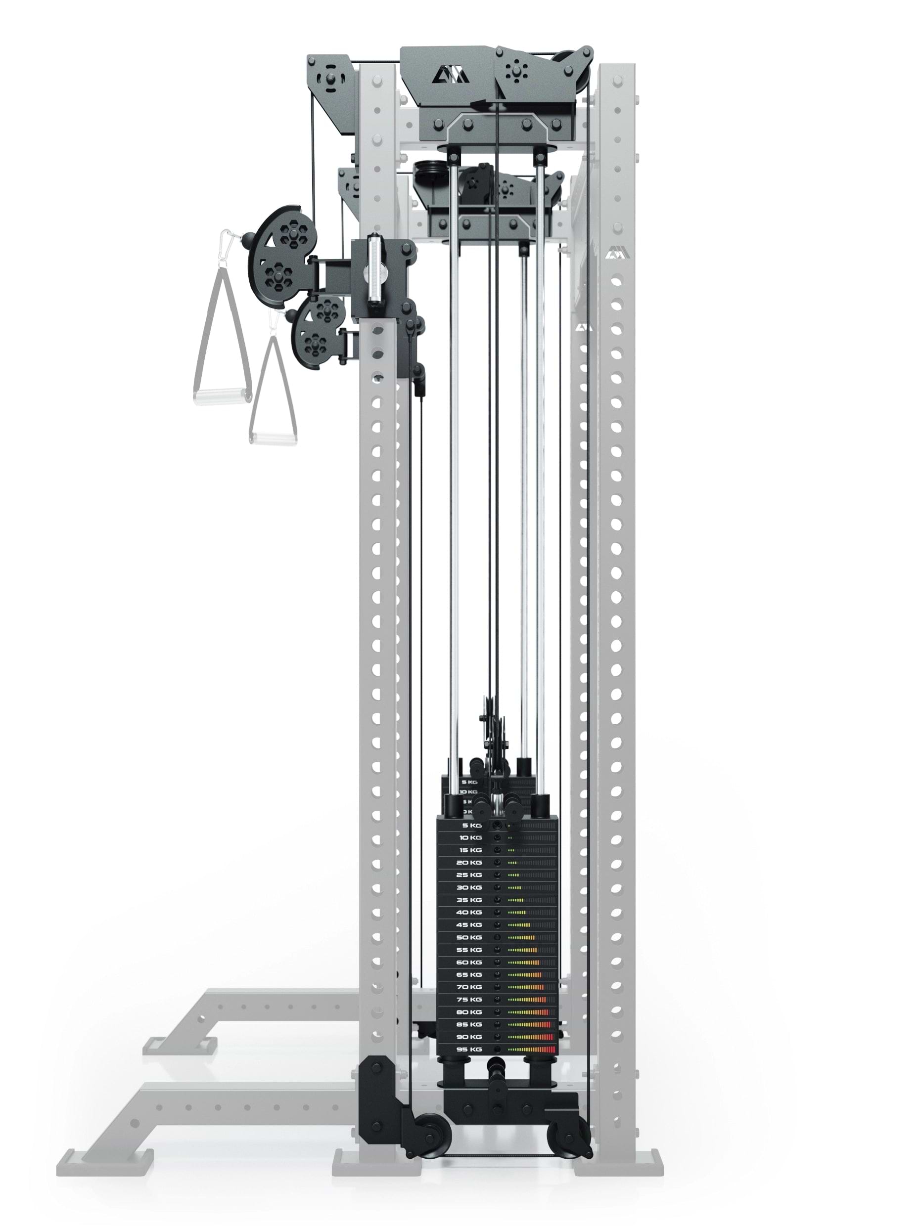 R8 Bradley | 2x95kg Kabelzug Anbau | Dual | 42cm Crossbar | Position 1_3
