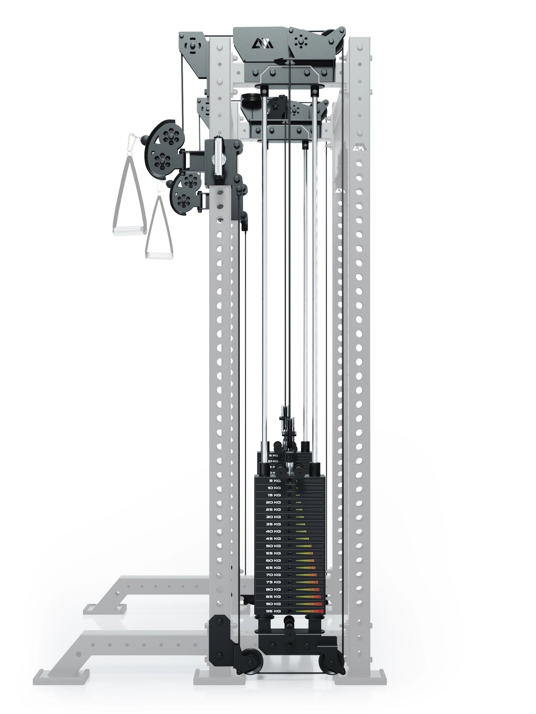 R8 Bradley | 2x95kg Kabelzug Anbau | Dual | 42cm Crossbar | Position 1_3