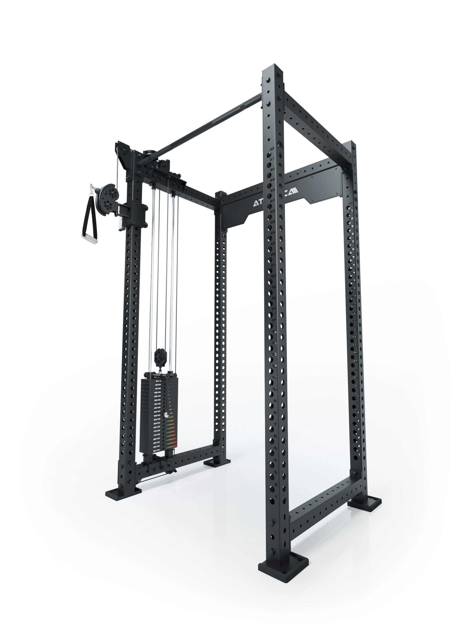 R8 Bradley | 95kg Kabelzug Anbau | Links | 78cm Crossbar | Position 1_2